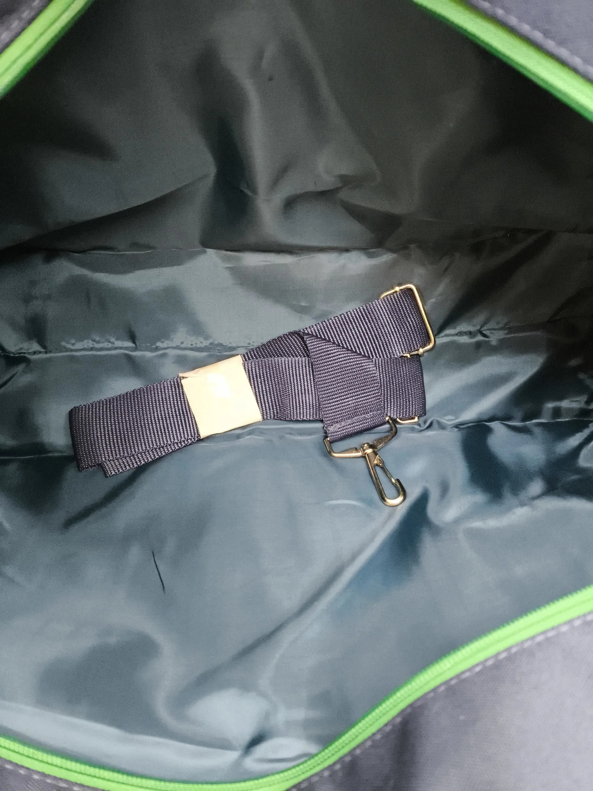 Lacoste Men's Bag Blue 100% Nylon Gym Bag - Image 4