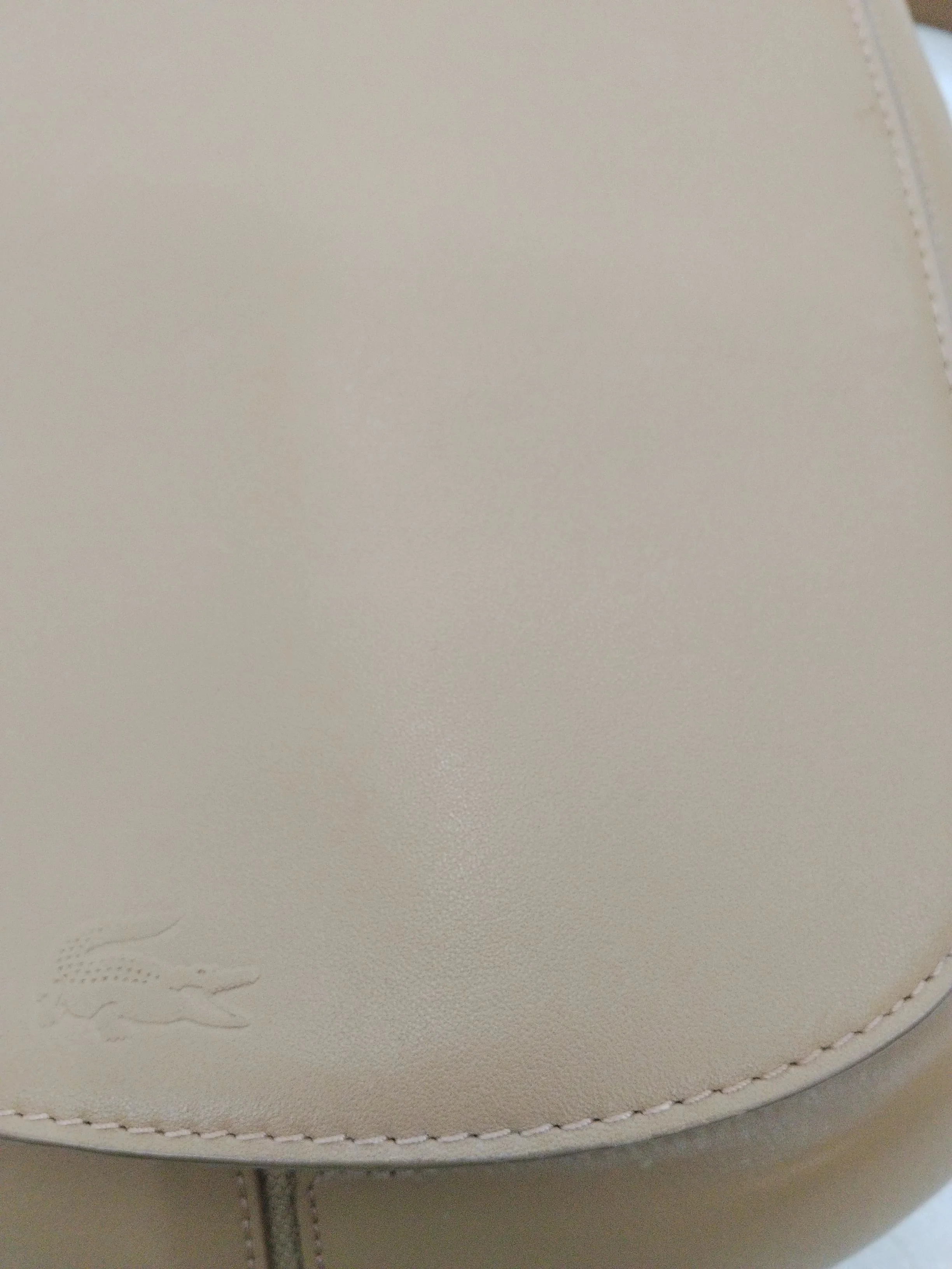 Lacoste Men's Bag Tan 100% Leather Backpack - Image 3