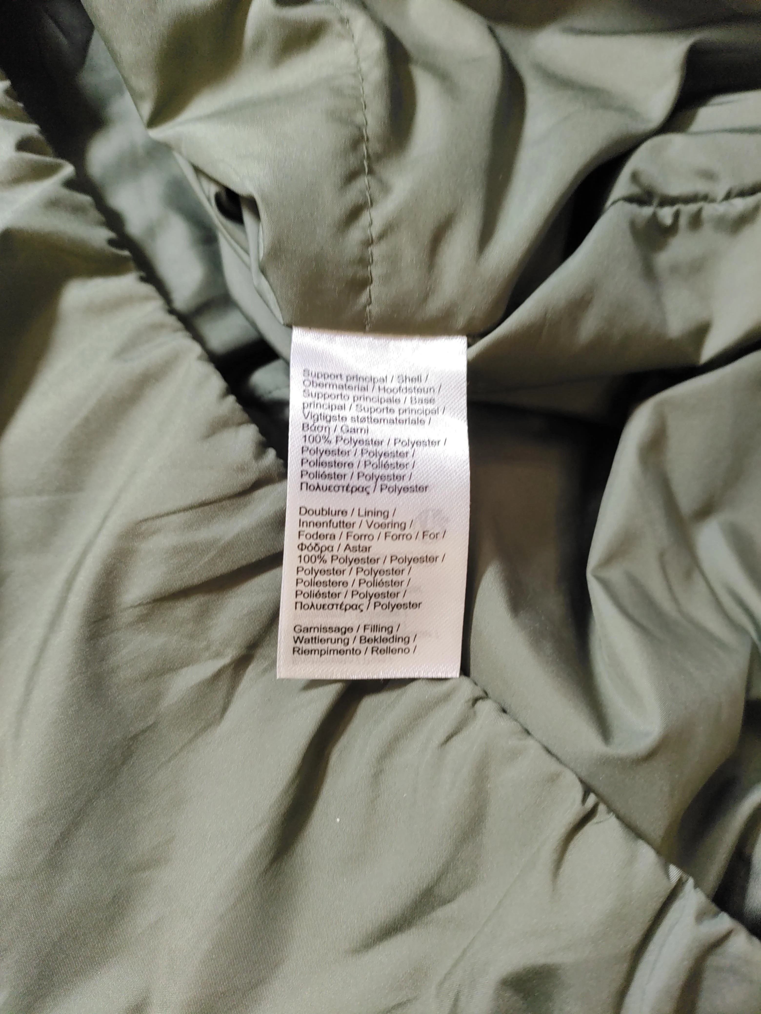 Lacoste Men's Coat M Green 100% Polyester Overcoat - Image 7