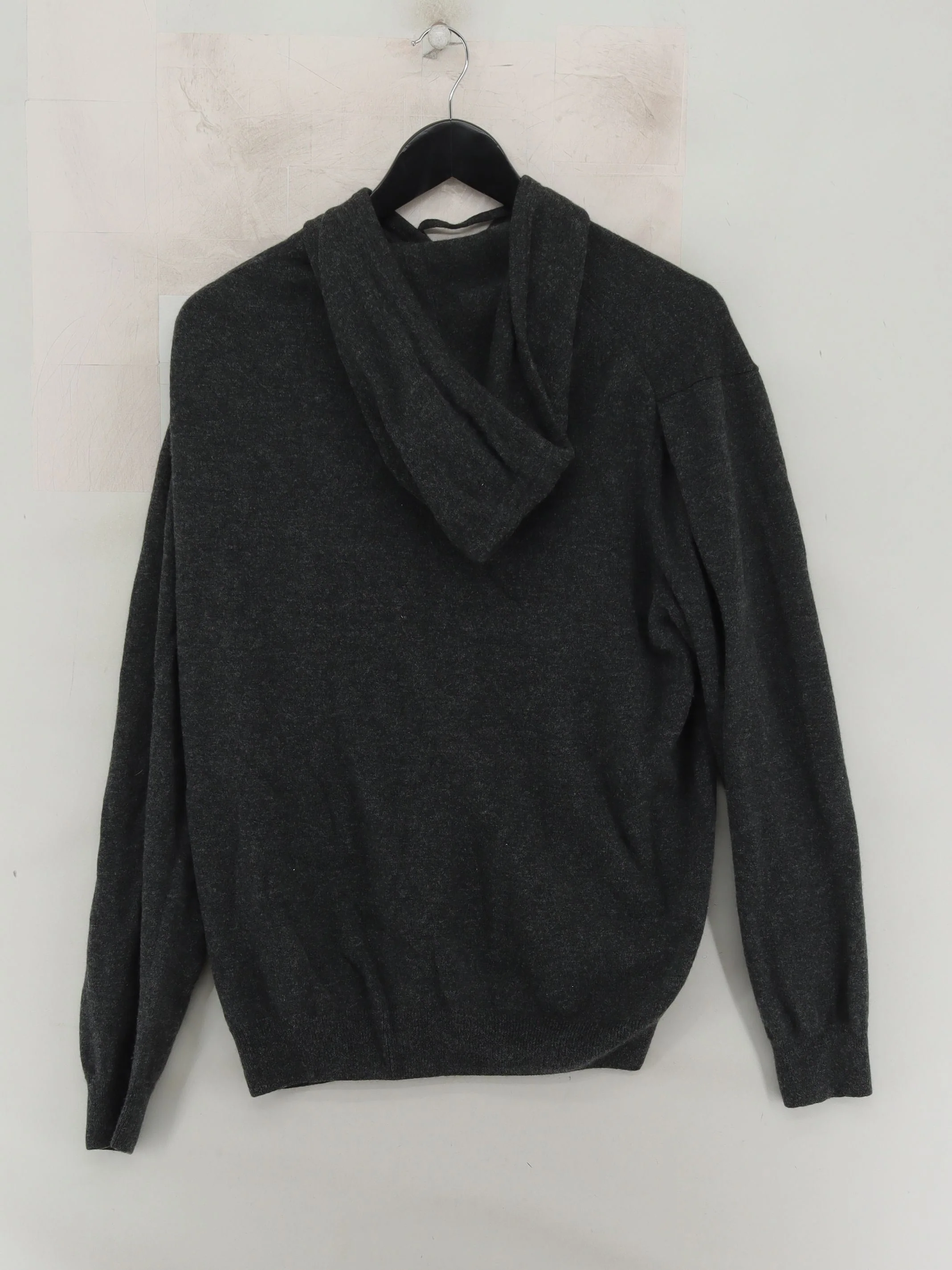 Lacoste Men's Hoodie L Grey 100% Wool Pullover - Image 2