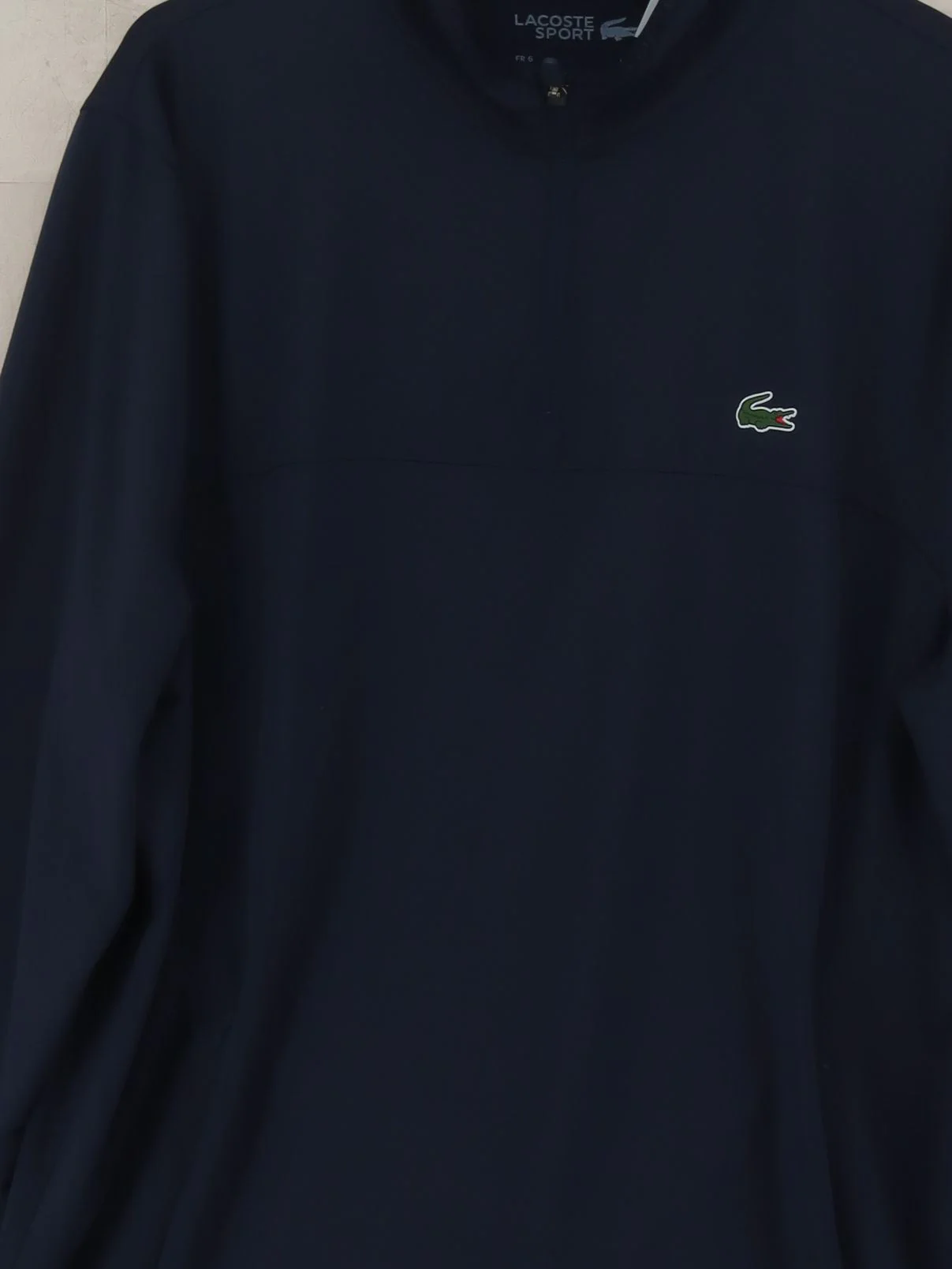 Lacoste Men's Hoodie XL Blue Polyester with Elastane Pullover - Image 3