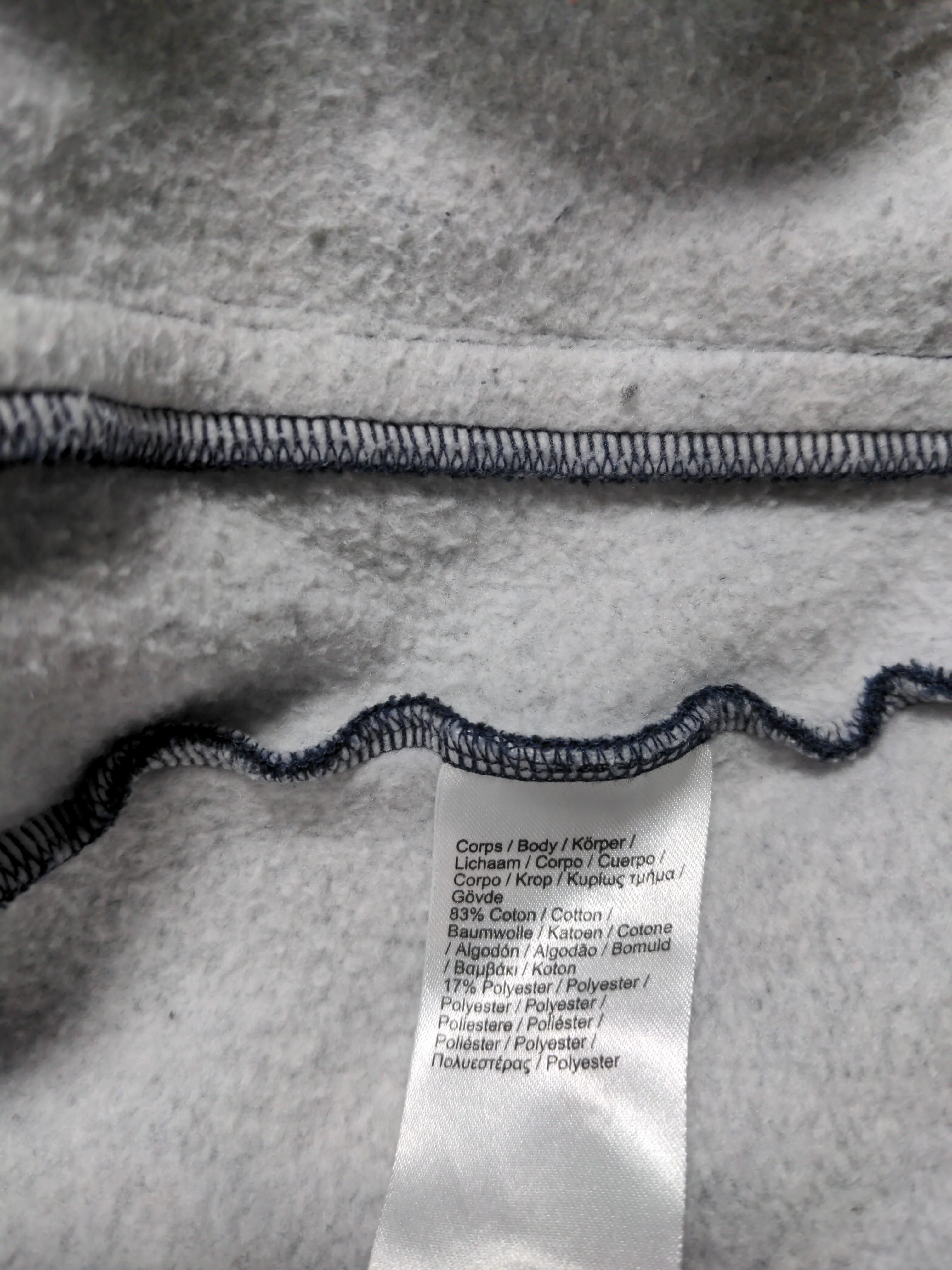 Lacoste Men's Hoodie XXL Blue Cotton with Polyester Pullover - Image 6