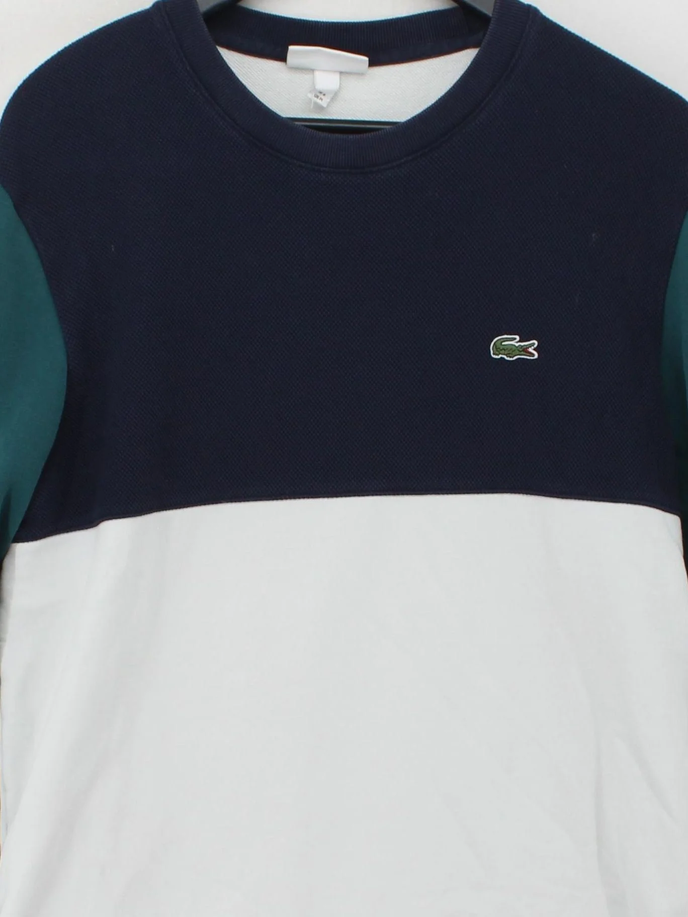 Lacoste Men's Jumper M Multi 100% Cotton Crew Neck Pullover - Image 3