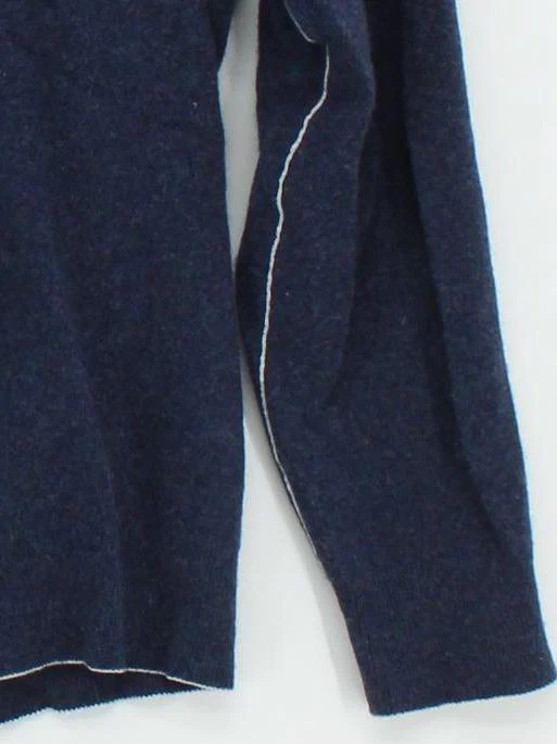 Lacoste Men's Jumper S Blue 100% Wool Round Neck Pullover - Image 4