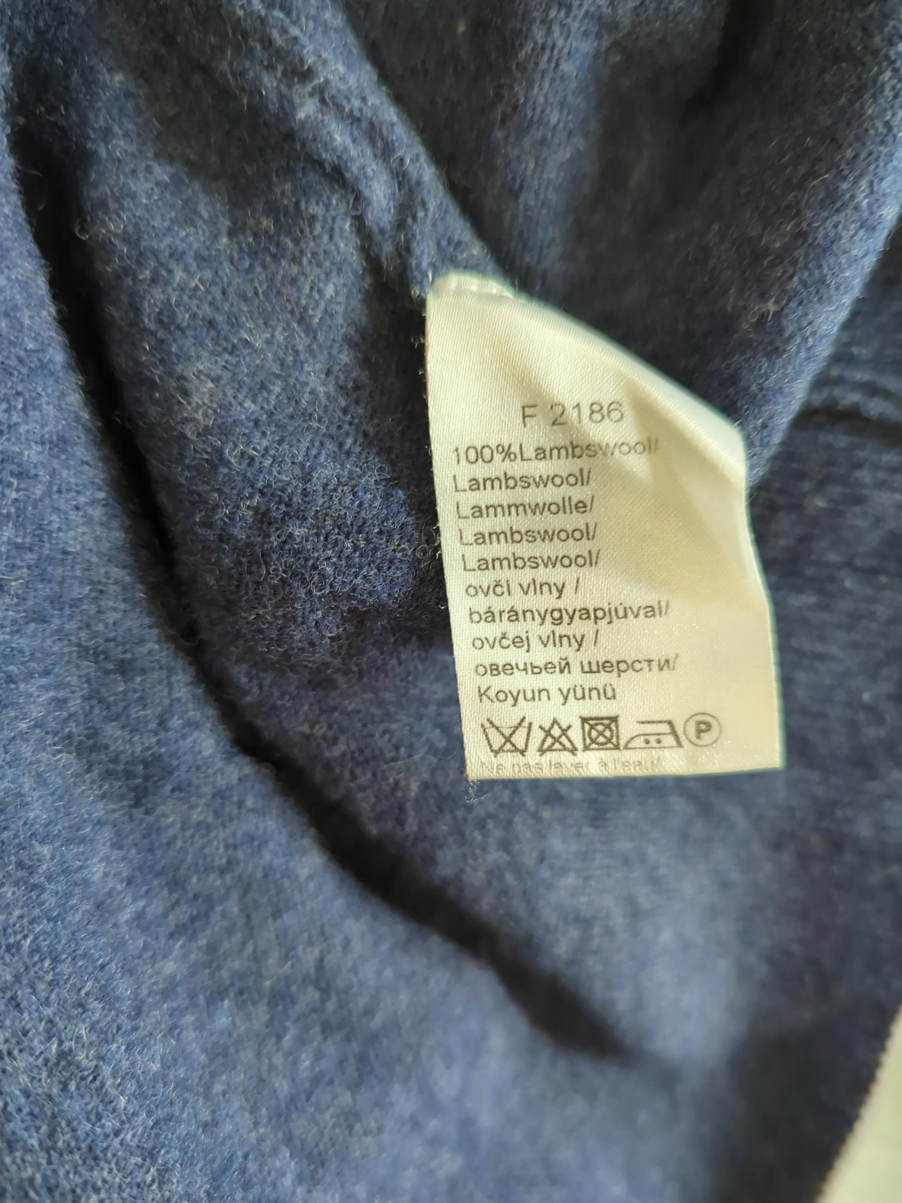 Lacoste Men's Jumper S Blue 100% Wool Round Neck Pullover - Image 6