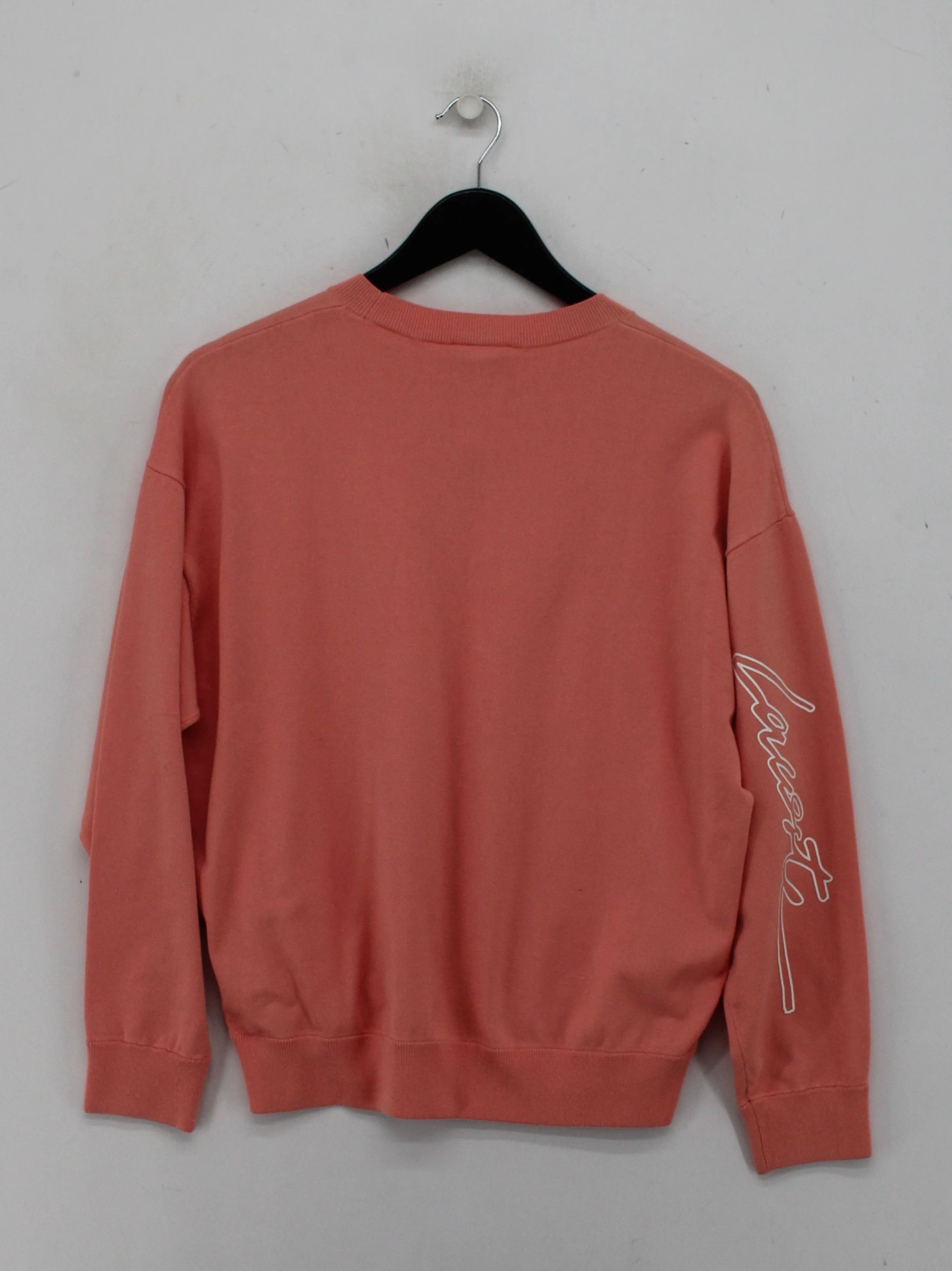 Lacoste Men's Jumper S Pink Rayon with Polyamide Round Neck Pullover - Image 2