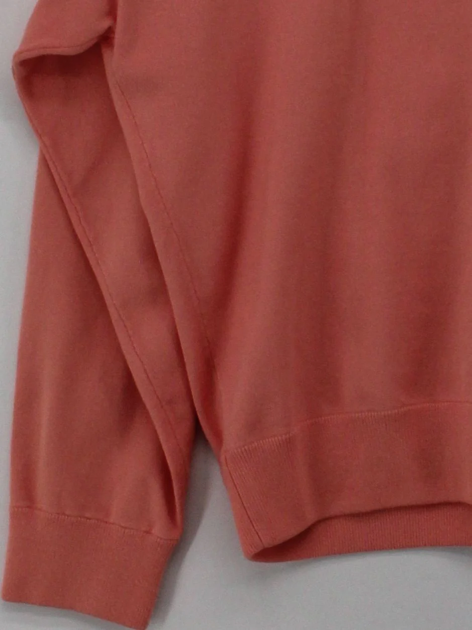 Lacoste Men's Jumper S Pink Rayon with Polyamide Round Neck Pullover - Image 4