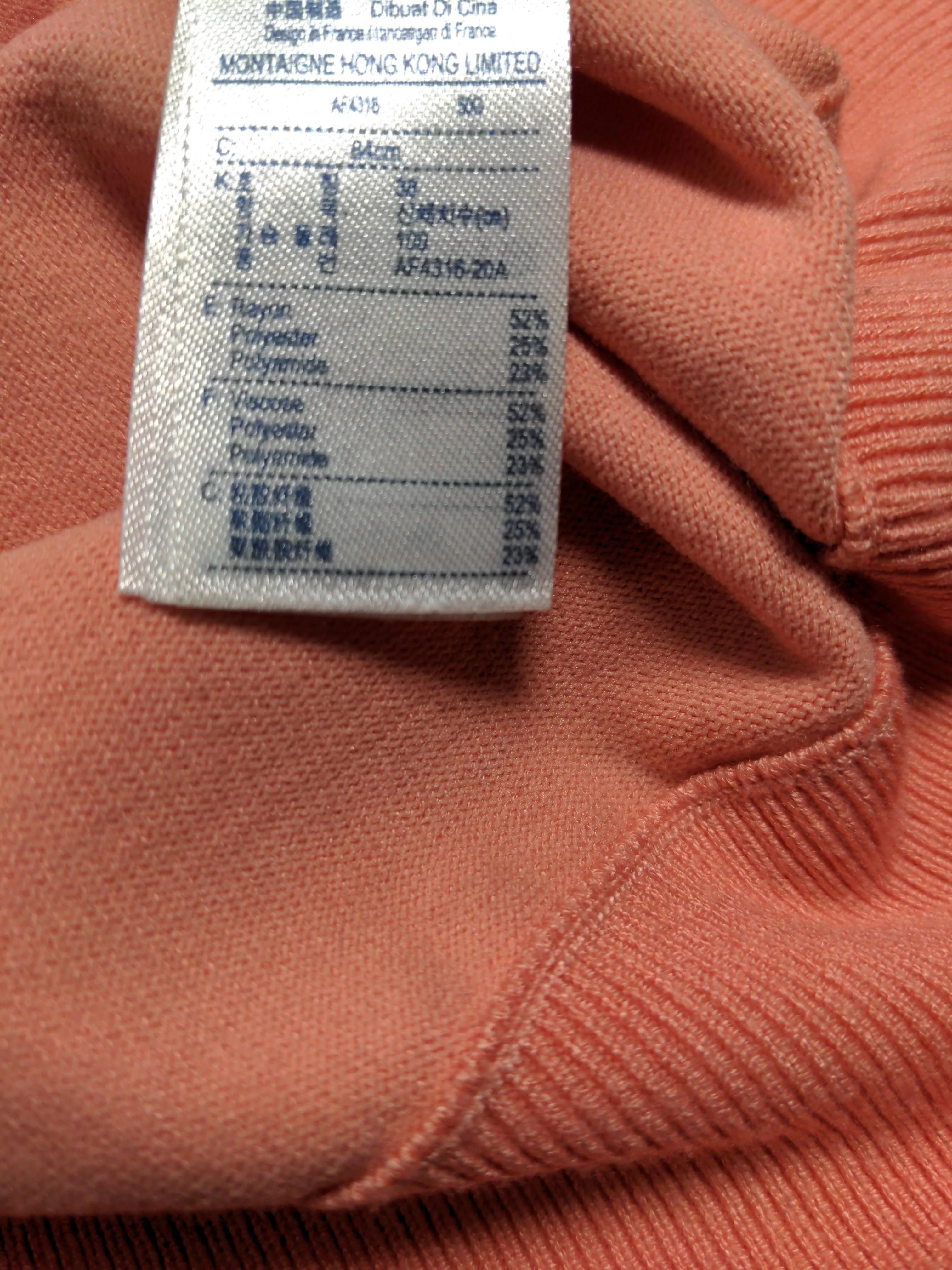 Lacoste Men's Jumper S Pink Rayon with Polyamide Round Neck Pullover - Image 6