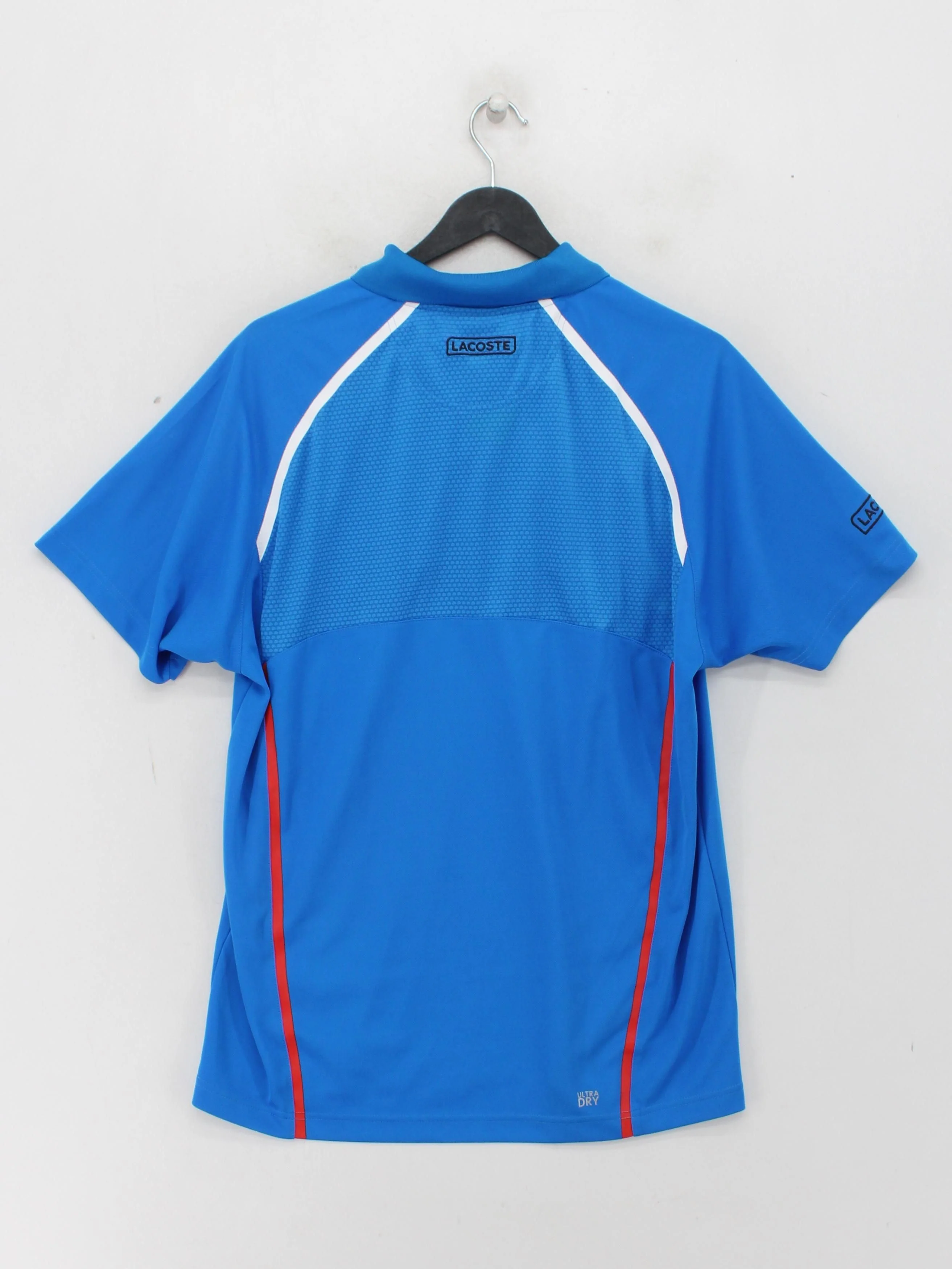 Lacoste Men's Polo L Blue 100% Polyester Basic - Image 2