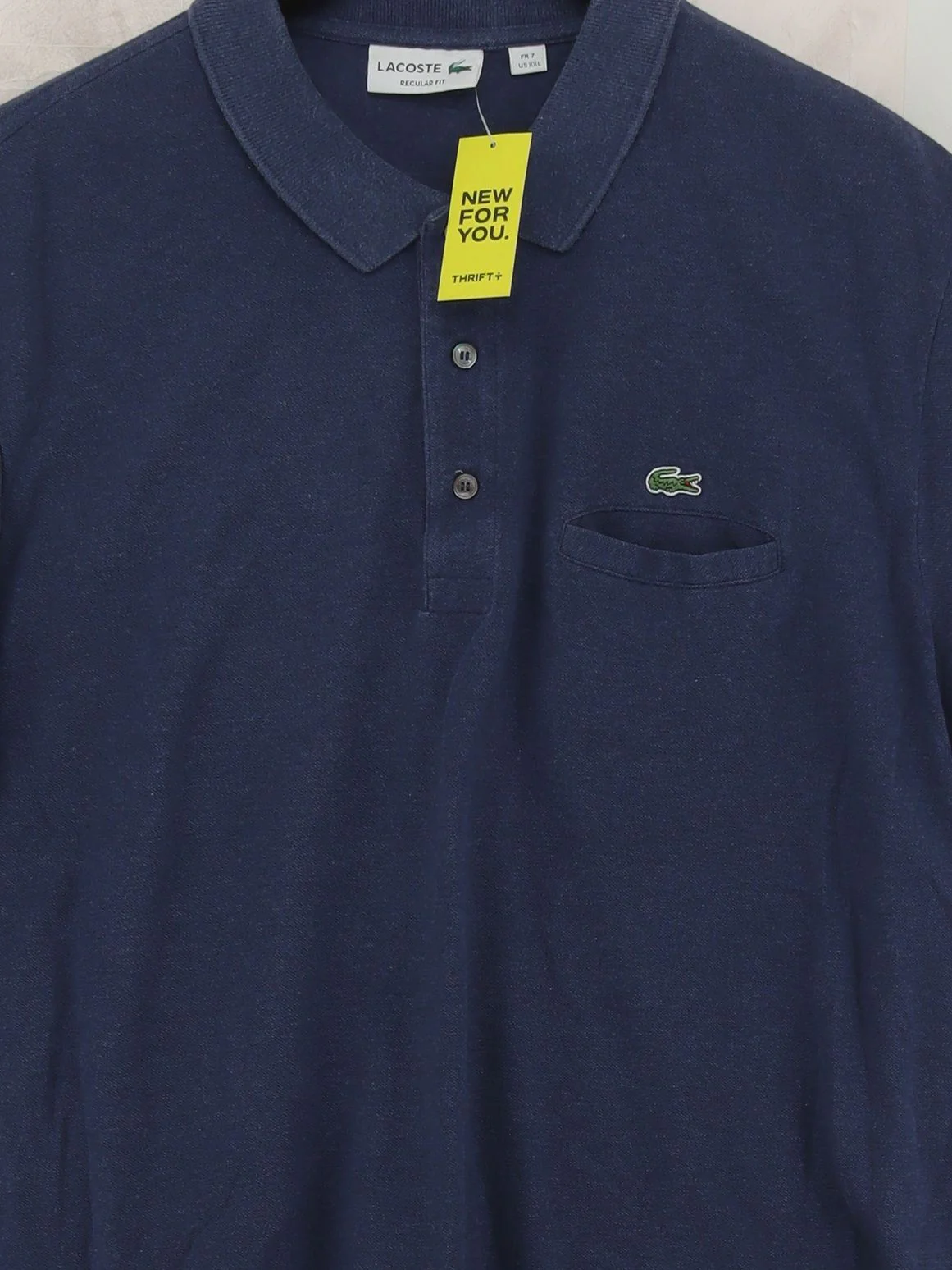 Lacoste Men's Polo XXL Blue 100% Cotton Basic - Image 3