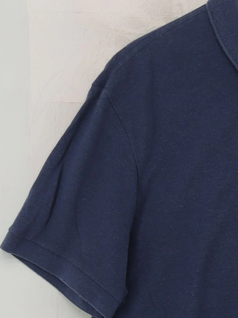 Lacoste Men's Polo XXL Blue 100% Cotton Basic - Image 4