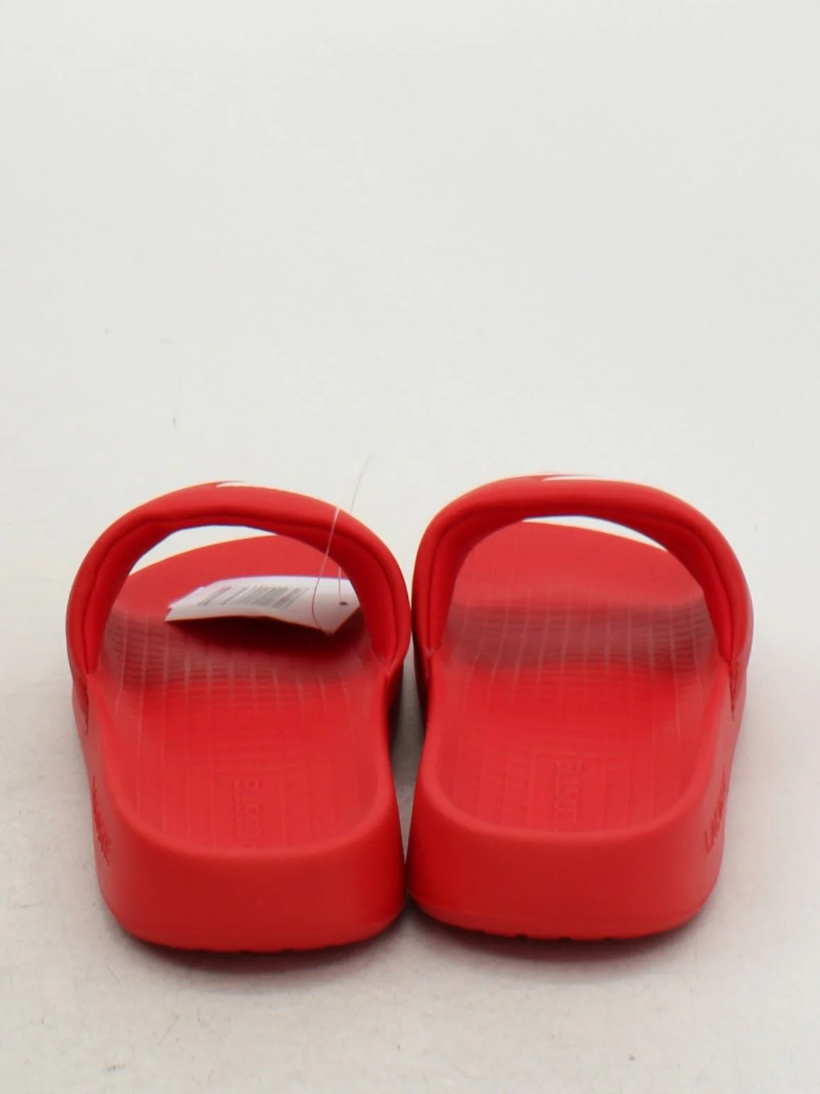 Lacoste Men's Sandals UK 10 Red 100% Other Slider New with tags - Image 3