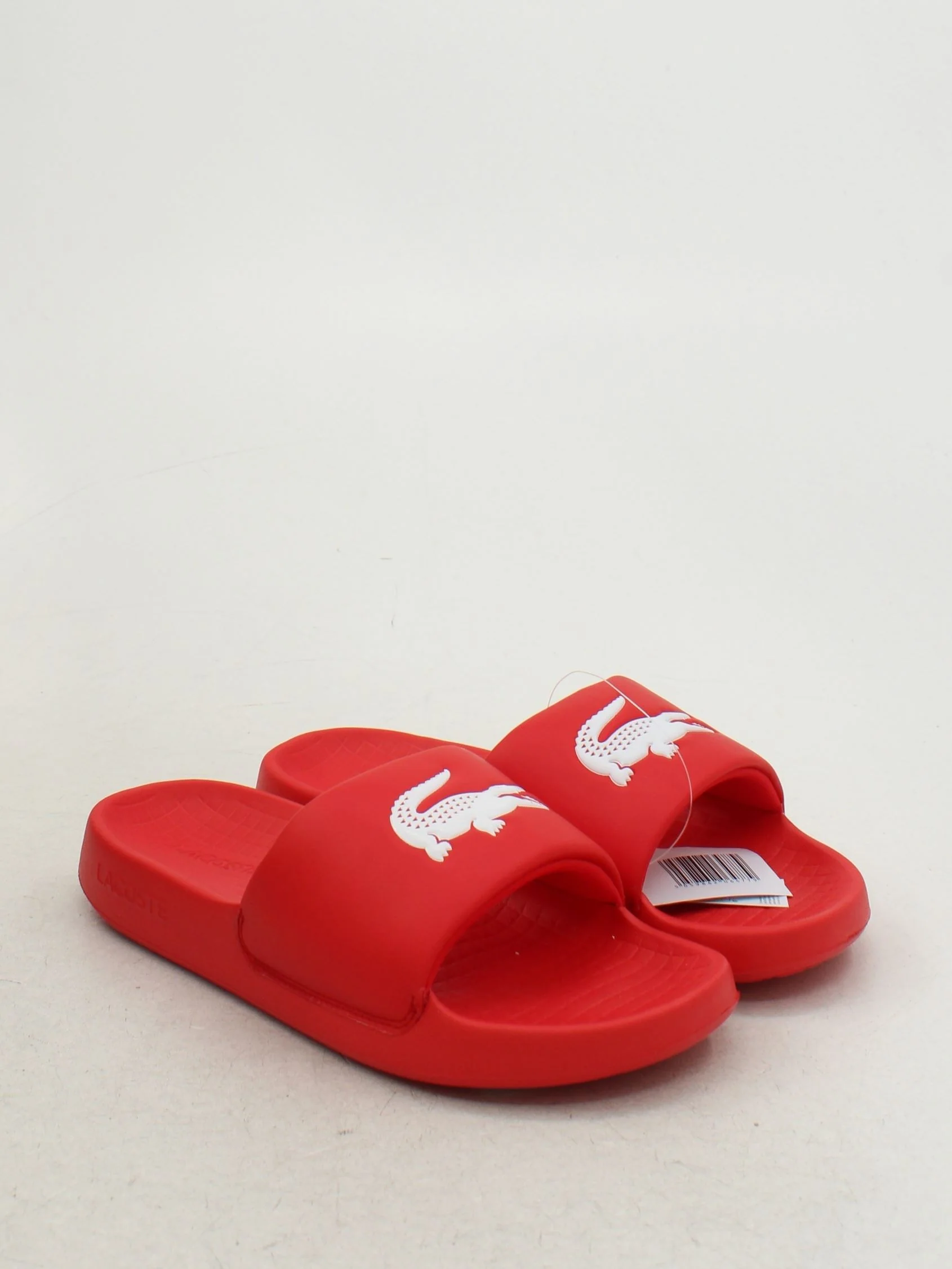 Lacoste Men's Sandals UK 10 Red 100% Other Slider New with tags - Image 4