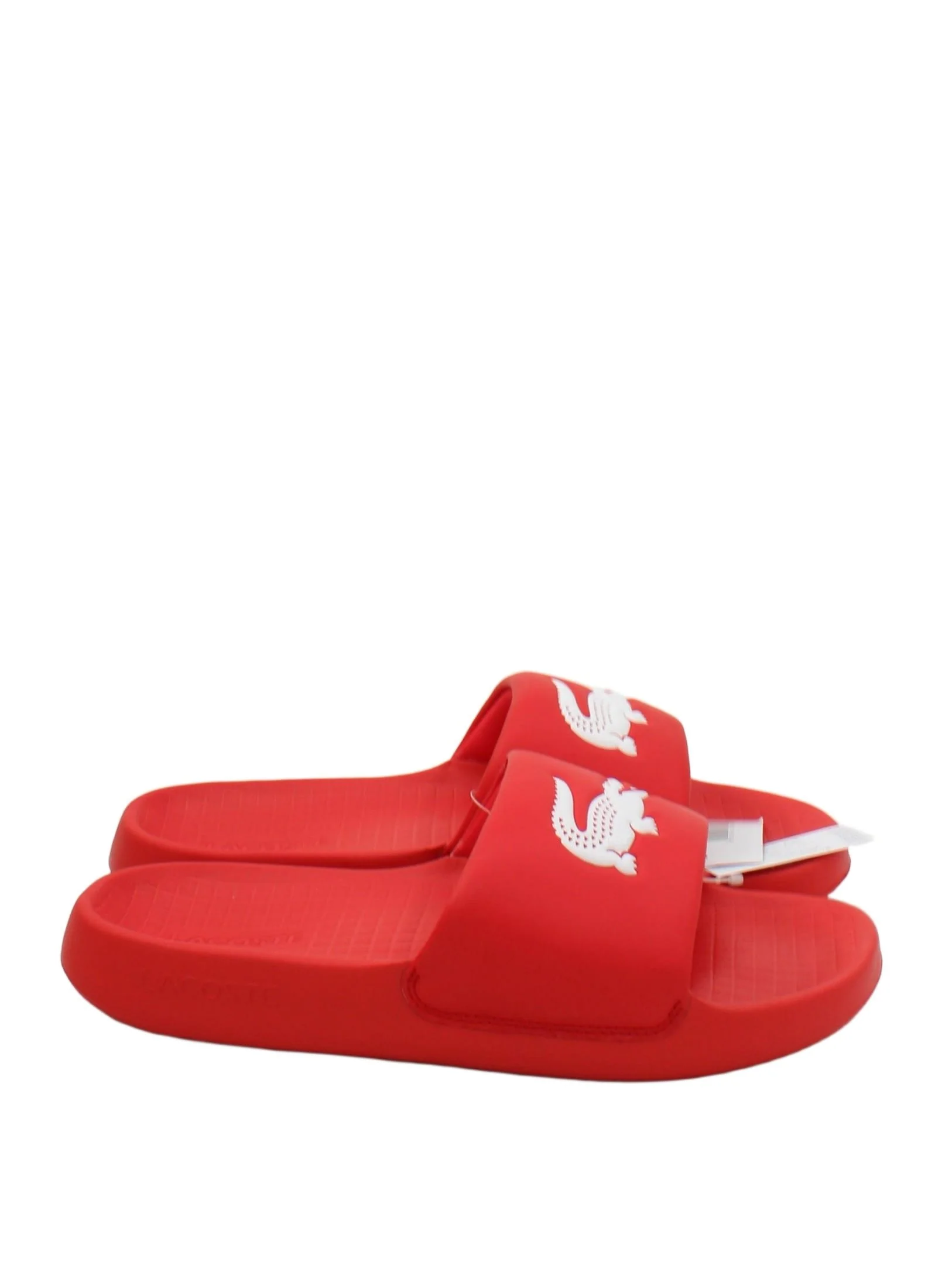 Lacoste Men's Sandals UK 10 Red 100% Other Slider New with tags