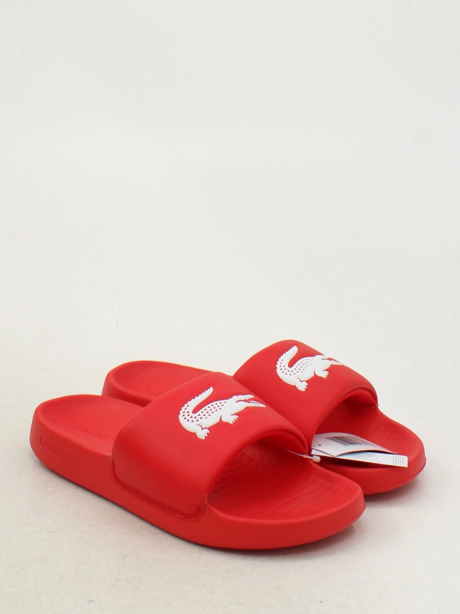 Lacoste Men's Sandals UK 10 Red 100% Other Slider New with tags - Image 4