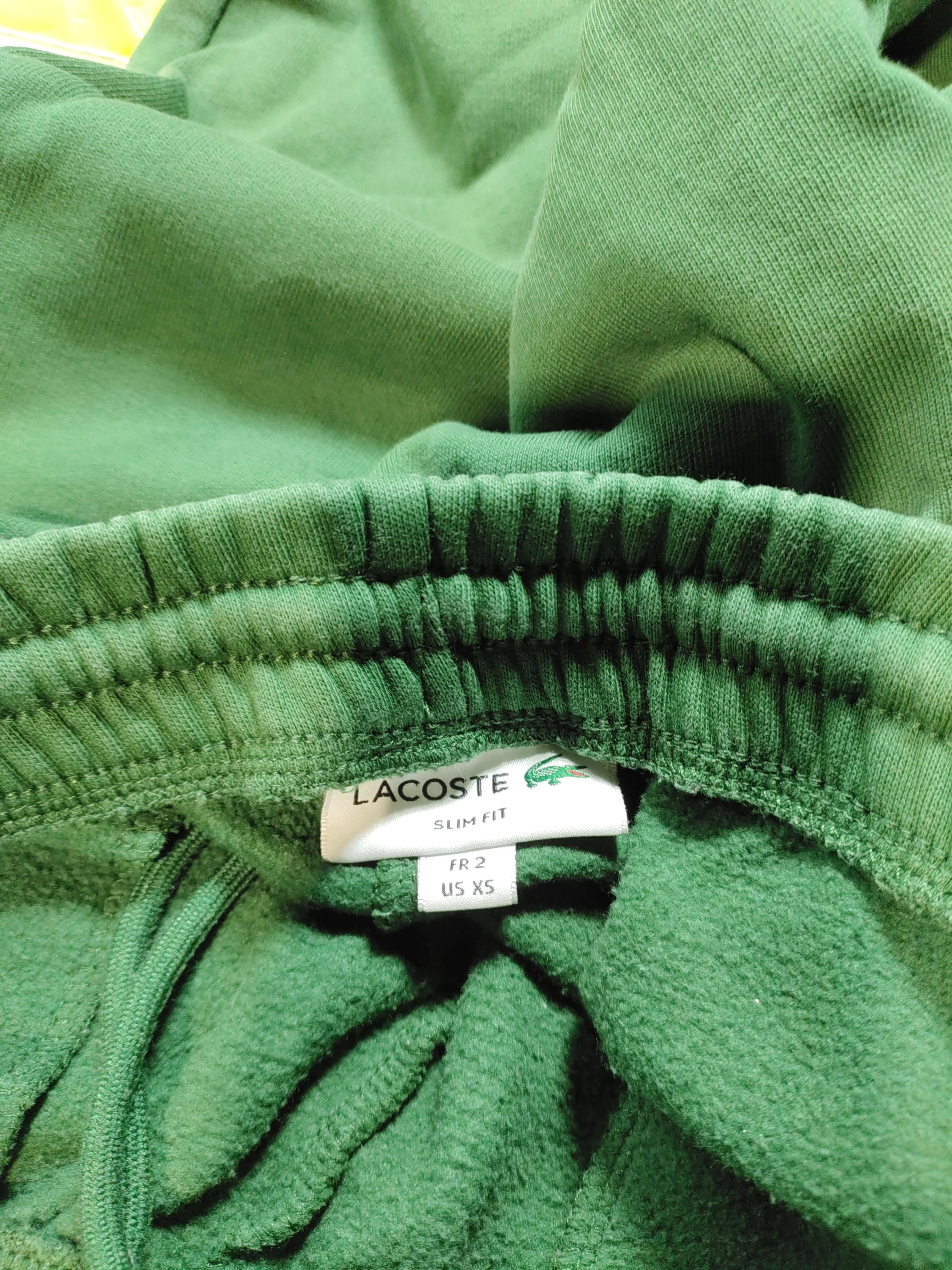 Lacoste Men's Sports Bottoms XS Green Cotton with Polyester Sweatpants - Image 5