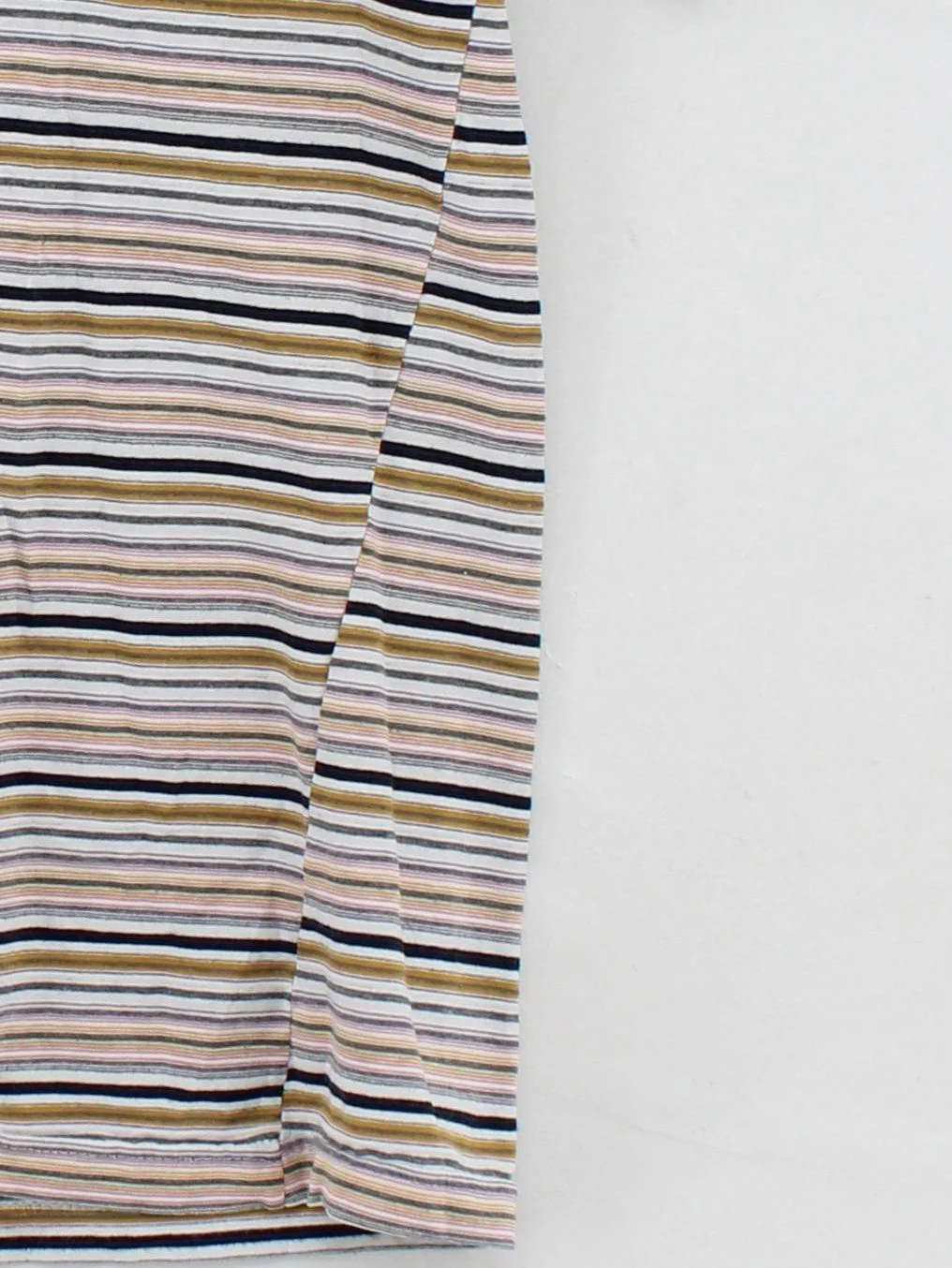 Lacoste Men's T-Shirt S Multi Striped 100% Cotton Basic - Image 4