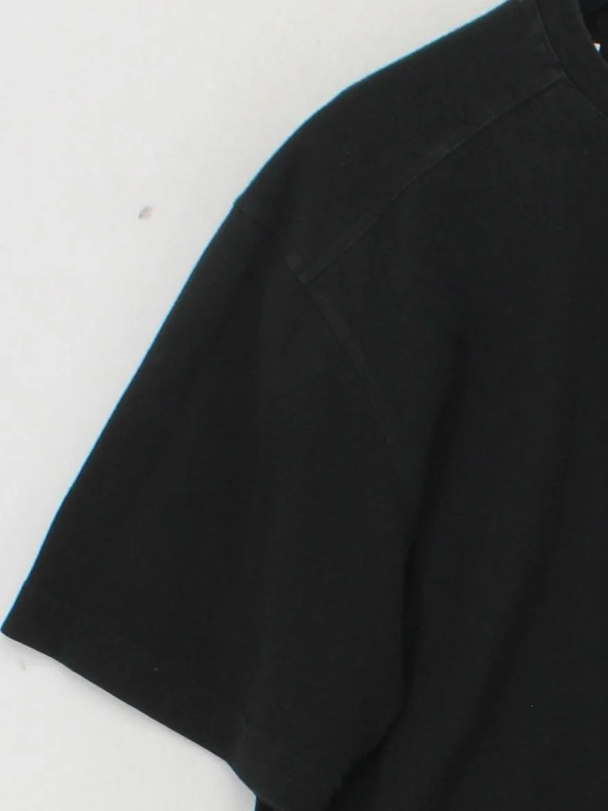Lacoste Men's T-Shirt XL Black 100% Cotton Basic - Image 4