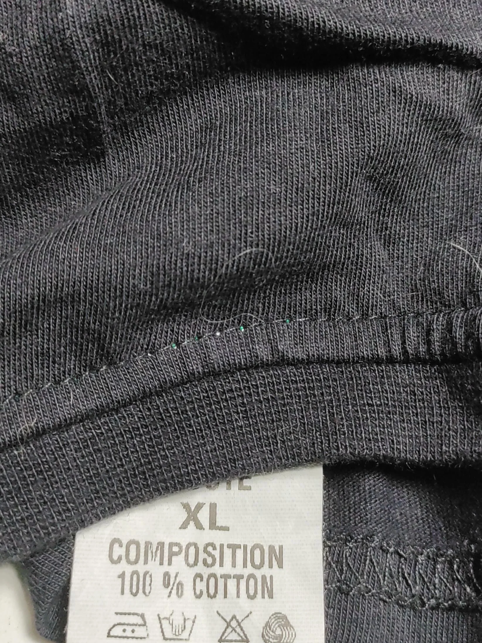 Lacoste Men's T-Shirt XL Black Graphic 100% Cotton Basic - Image 6