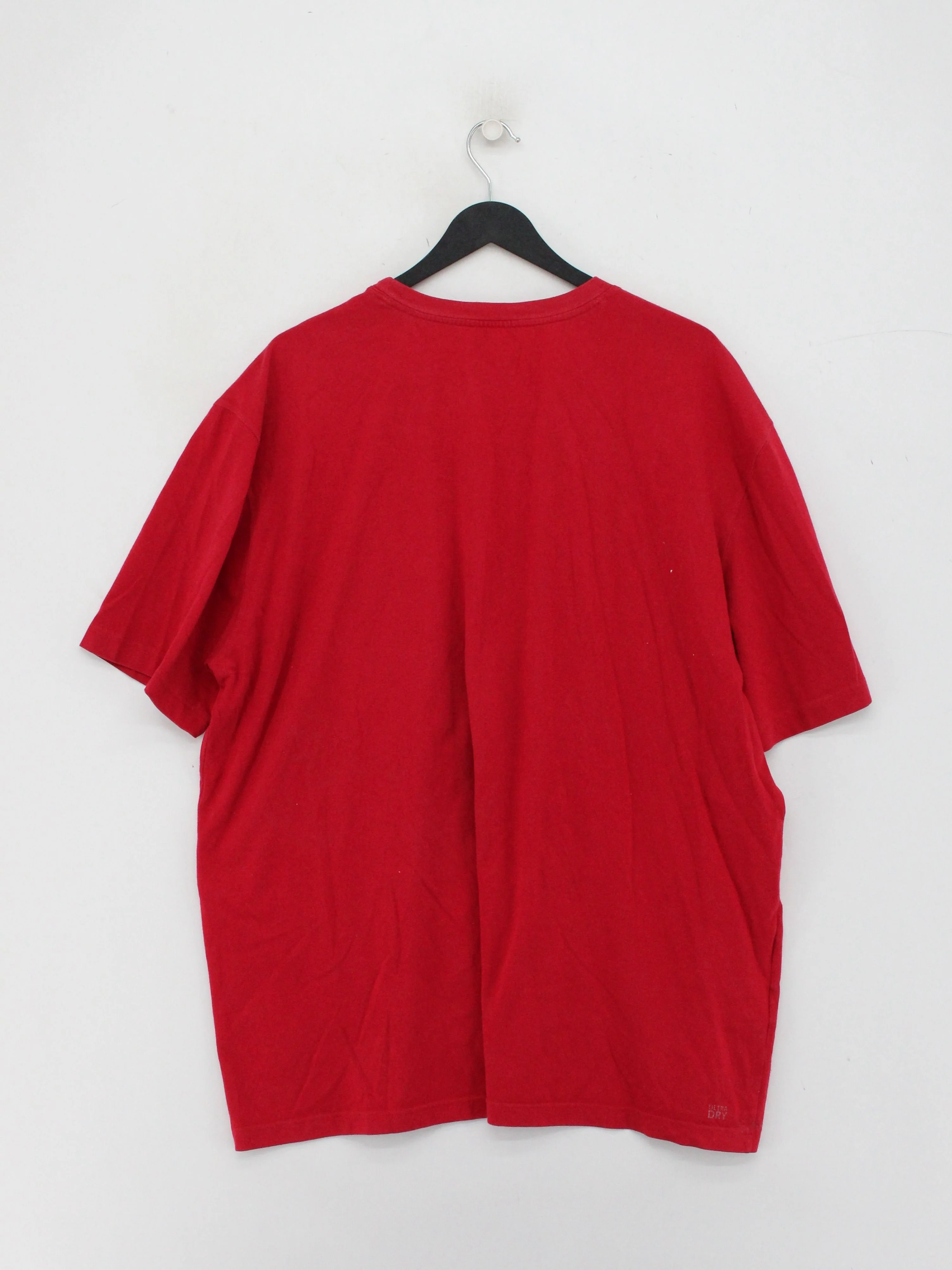 Lacoste Men's T-Shirt XL Red Cotton with Polyester Basic - Image 2