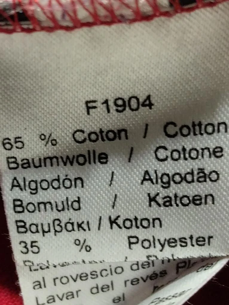 Lacoste Men's T-Shirt XL Red Cotton with Polyester Basic - Image 6
