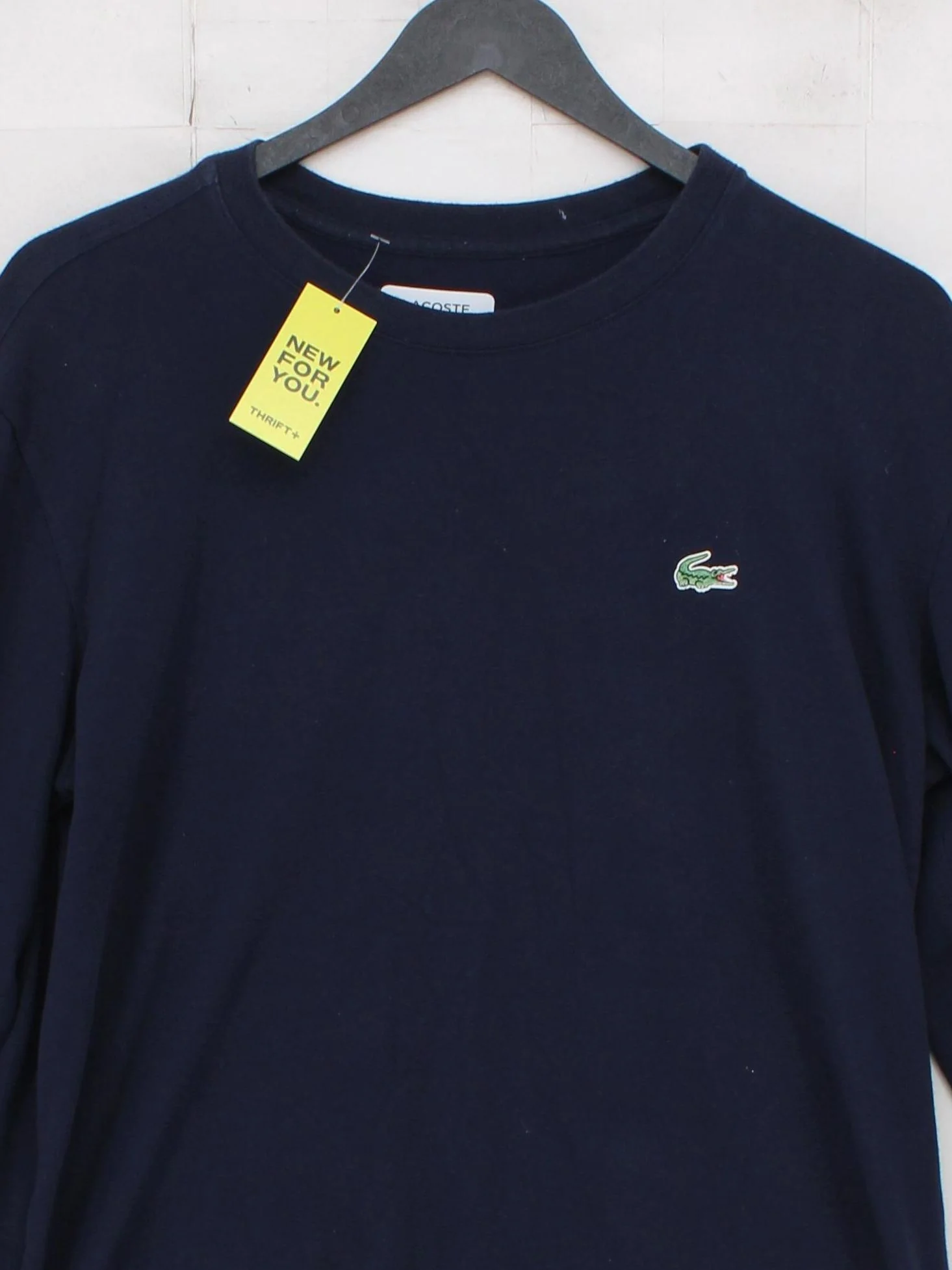 Lacoste Men's T-Shirt XS Blue Cotton with Polyester Basic - Image 3