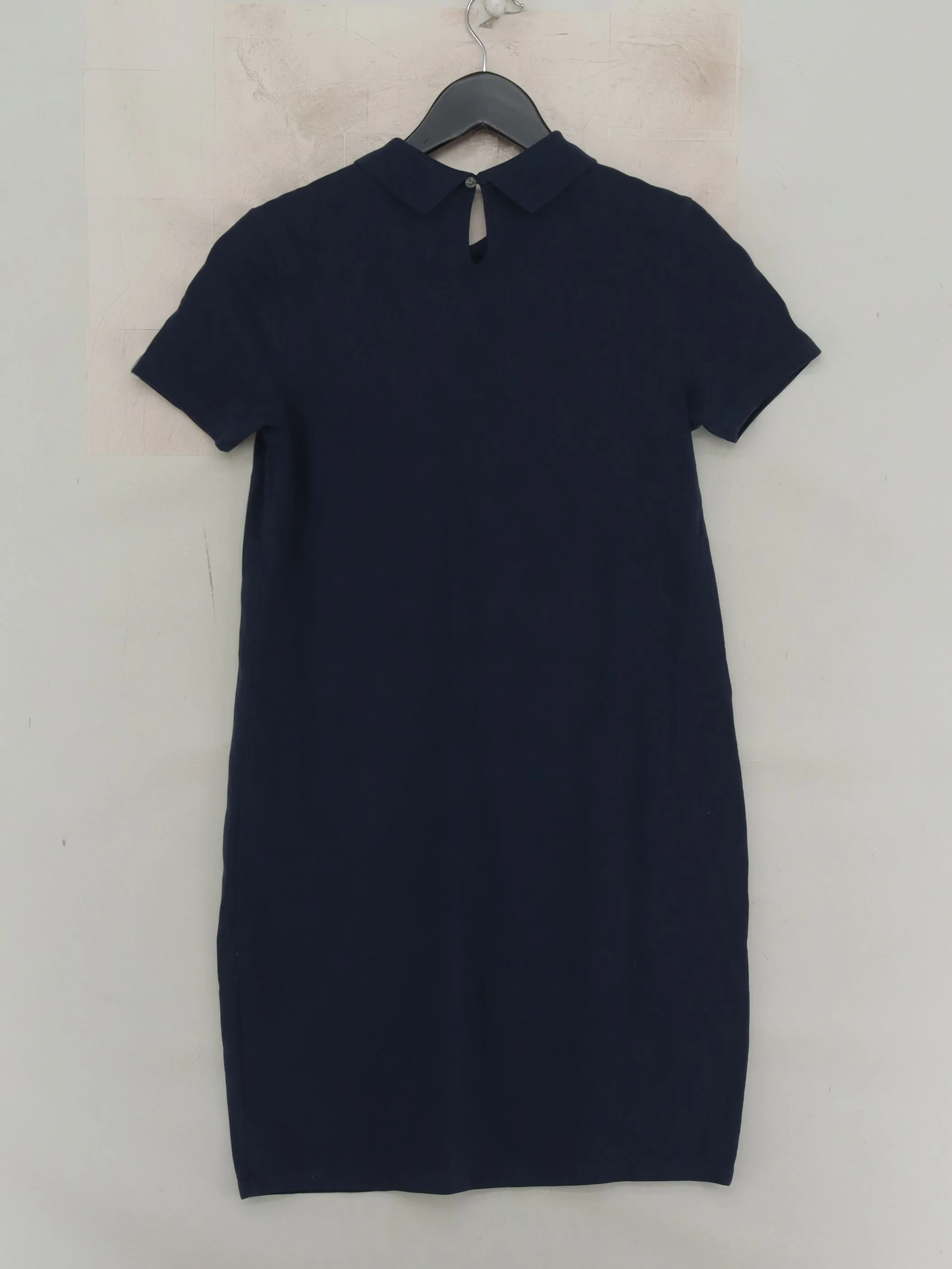Lacoste Shirt Mini Dress XS in Blue - Image 2