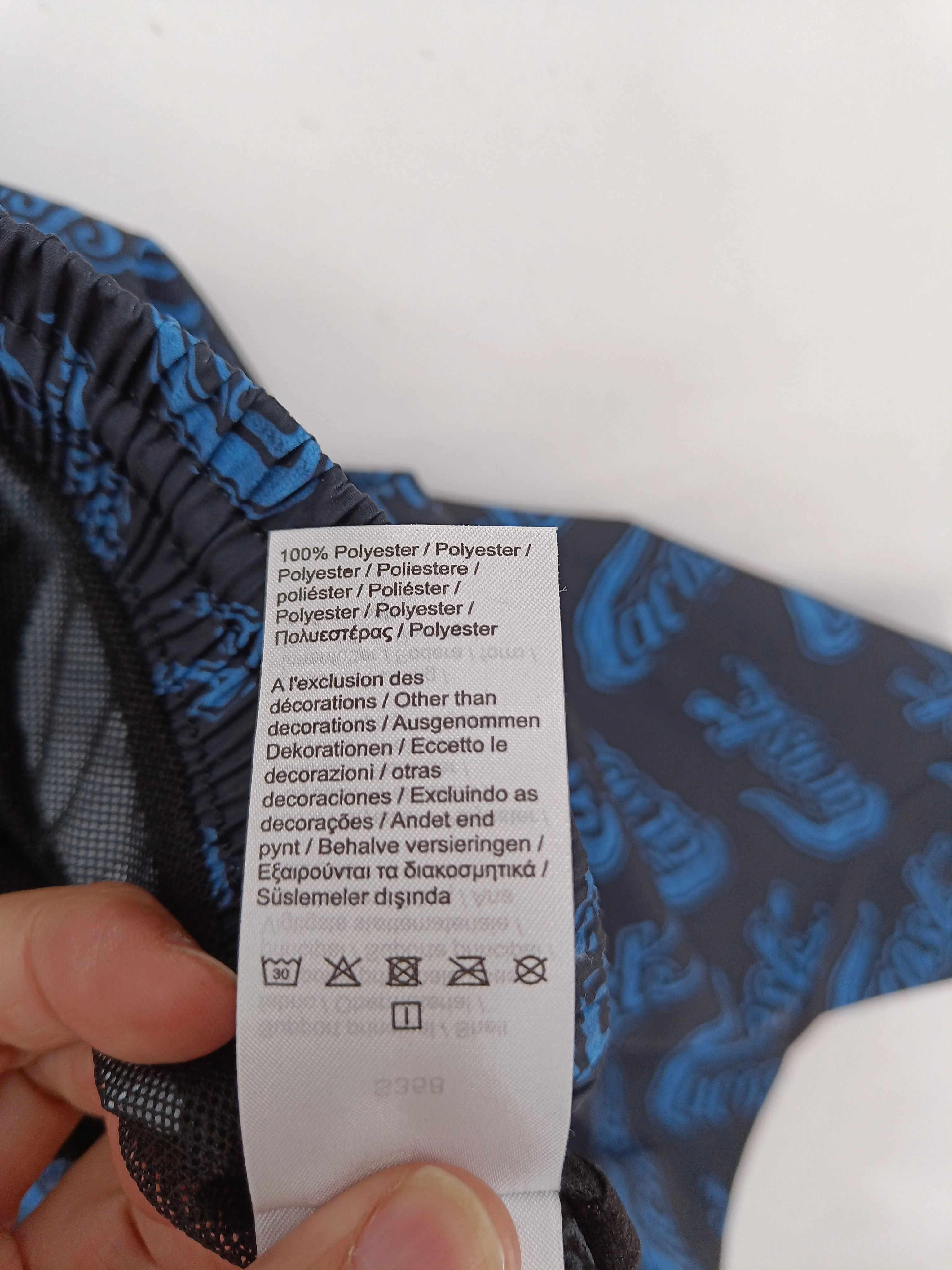 Lacoste swim trunks in blue RRP £70 - Image 6