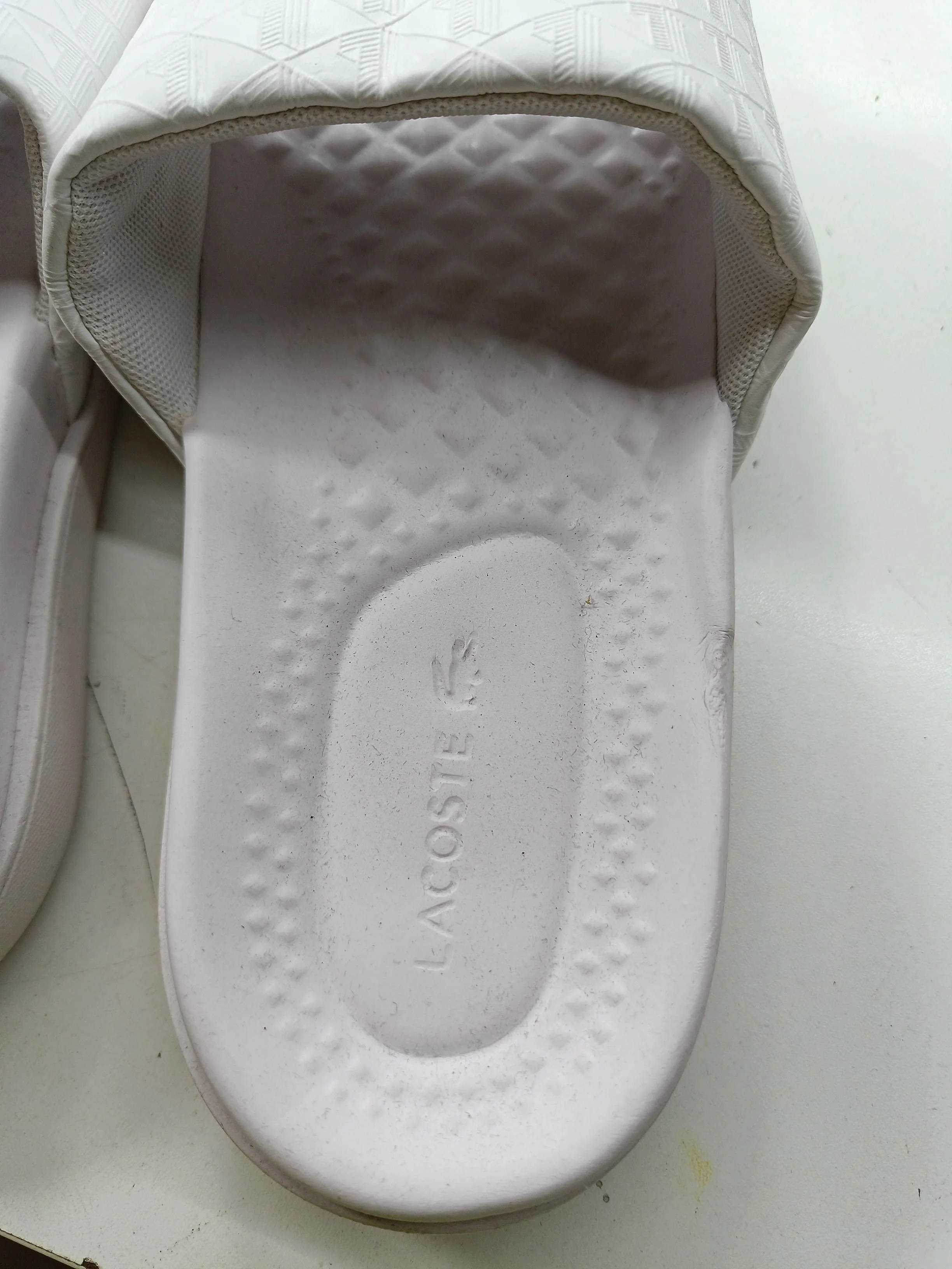 Lacoste Women's Sandals UK 8 White 100% Other Slider - Image 9