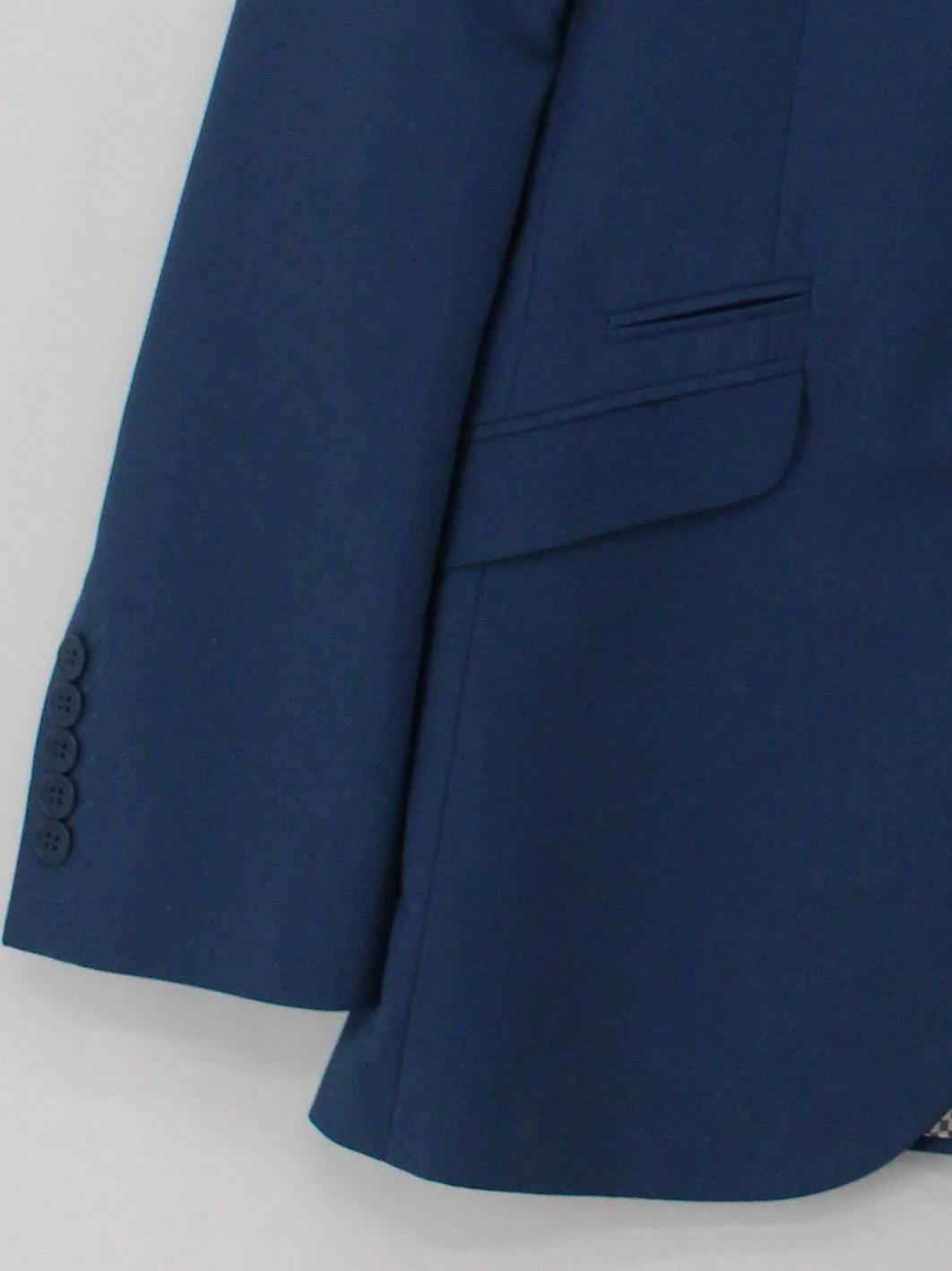 Lambretta Men's Blazer Chest: 40 in Blue Polyester with Viscose Overcoat - Image 4