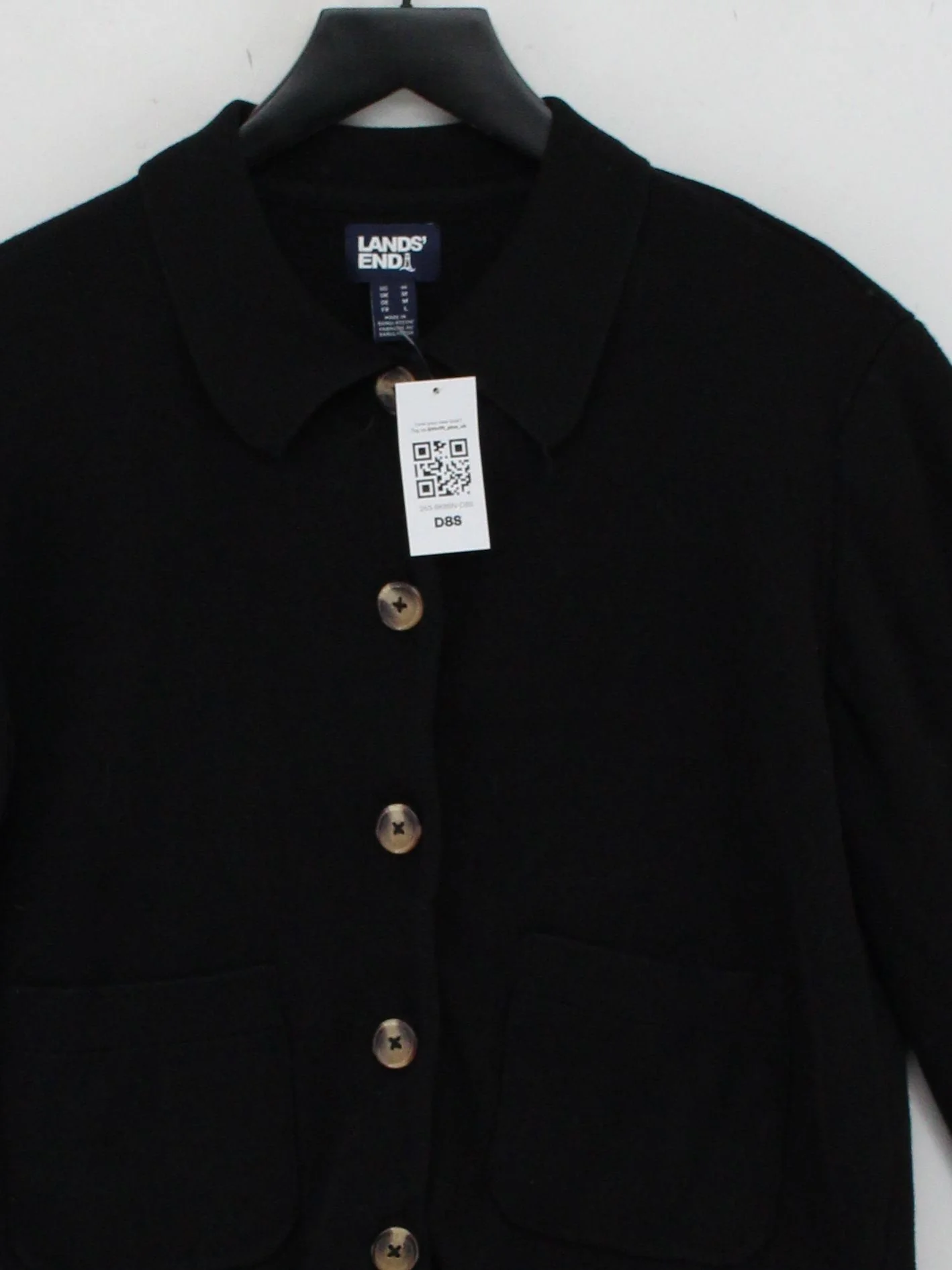 Lands End Bomber Jacket jacket black - Image 3