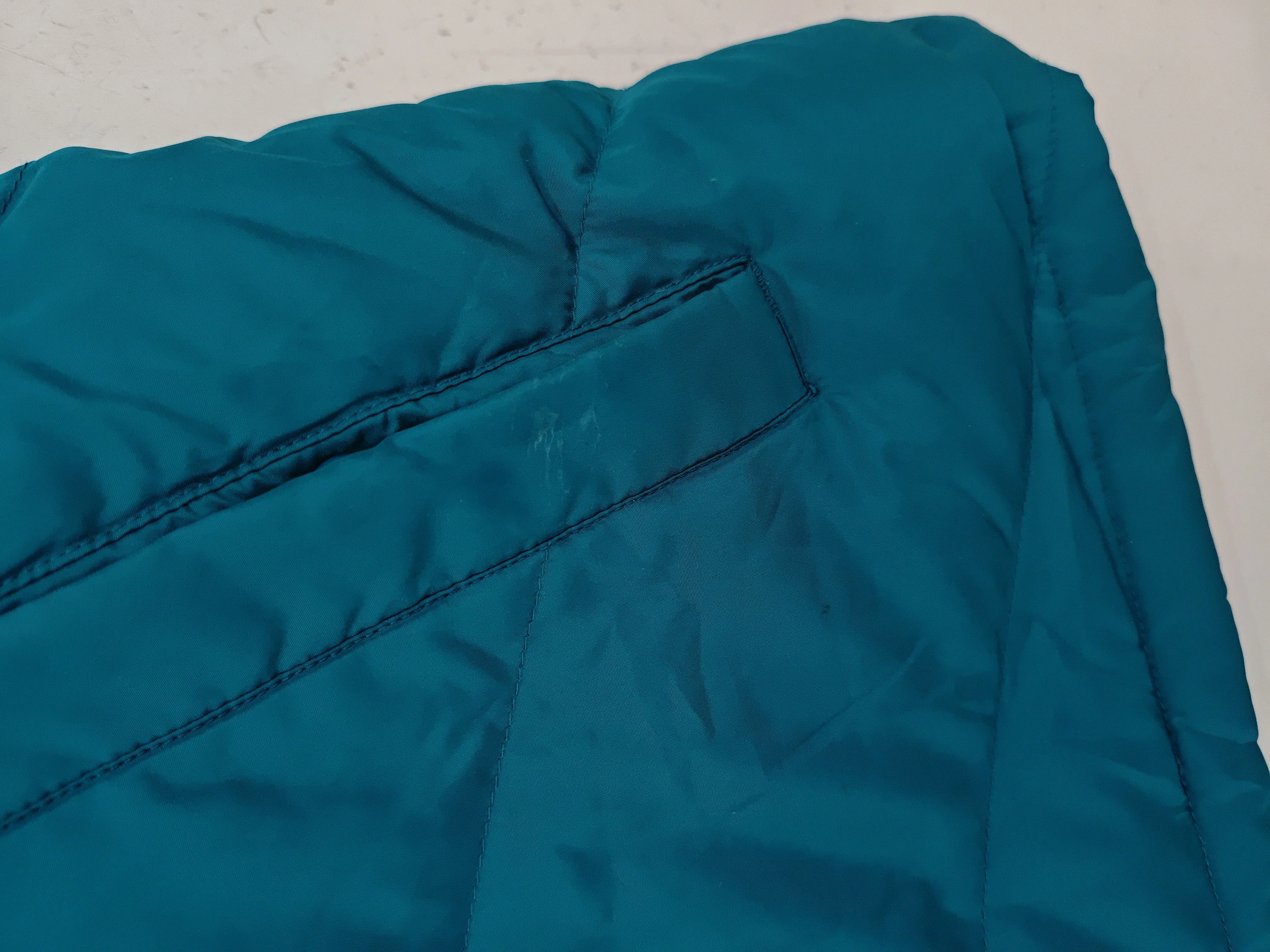 Lands End Men's Coat M Blue Polyester with Other Overcoat - Image 5