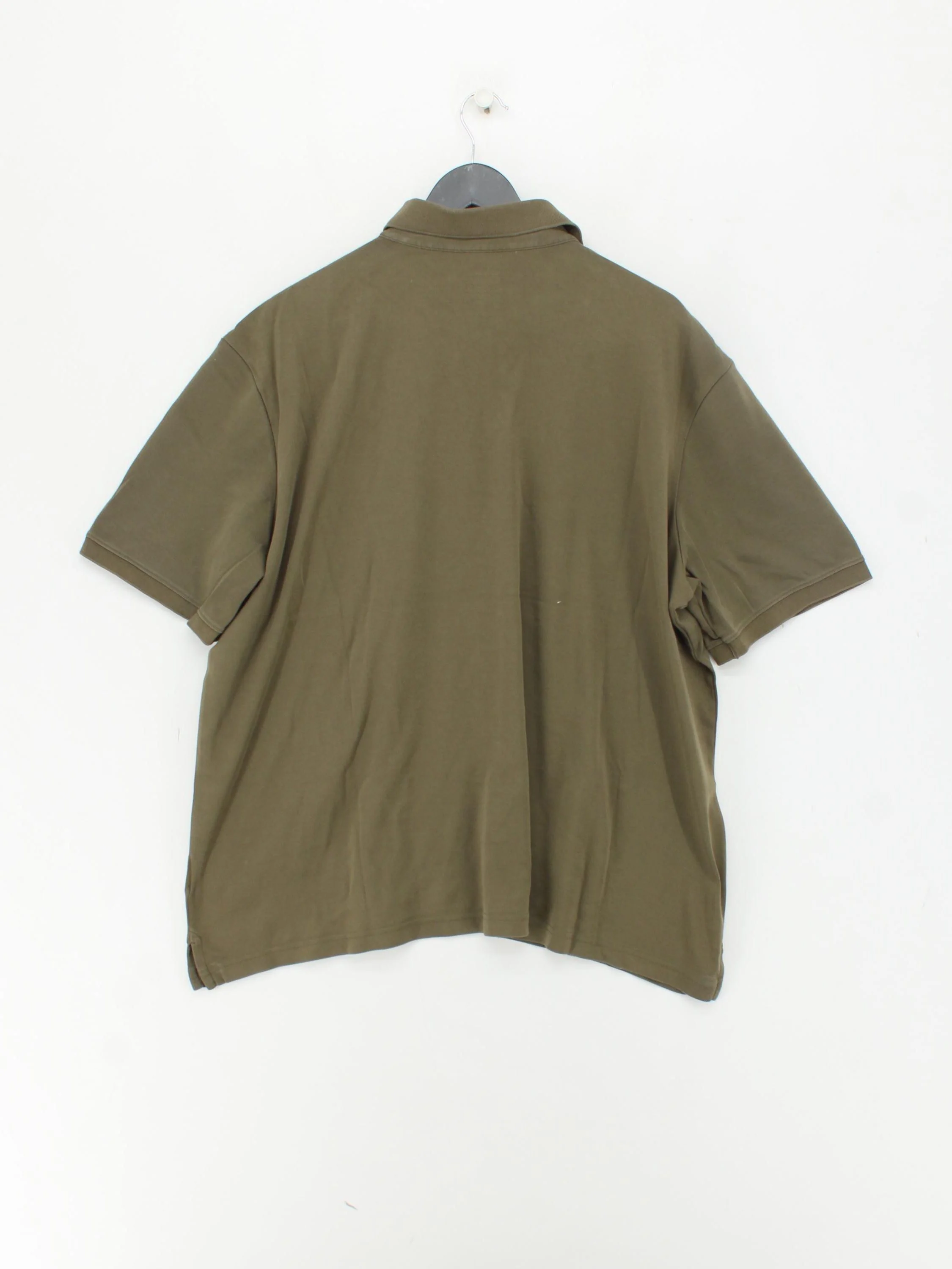 Lands End Men's Polo XXL Green Cotton with Elastane Basic - Image 2