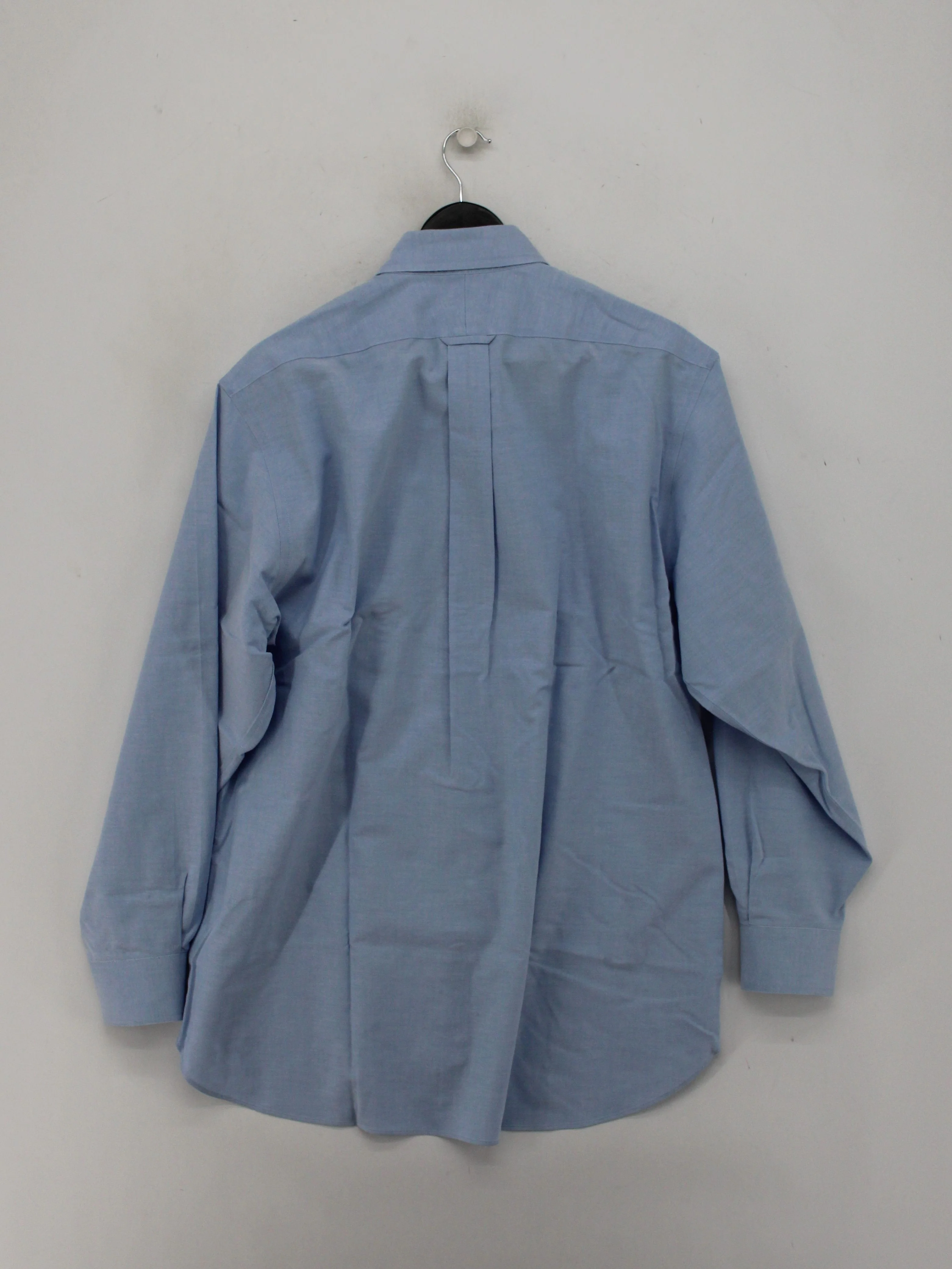Lands End Men's Shirt M Blue 100% Cotton Basic - Image 2