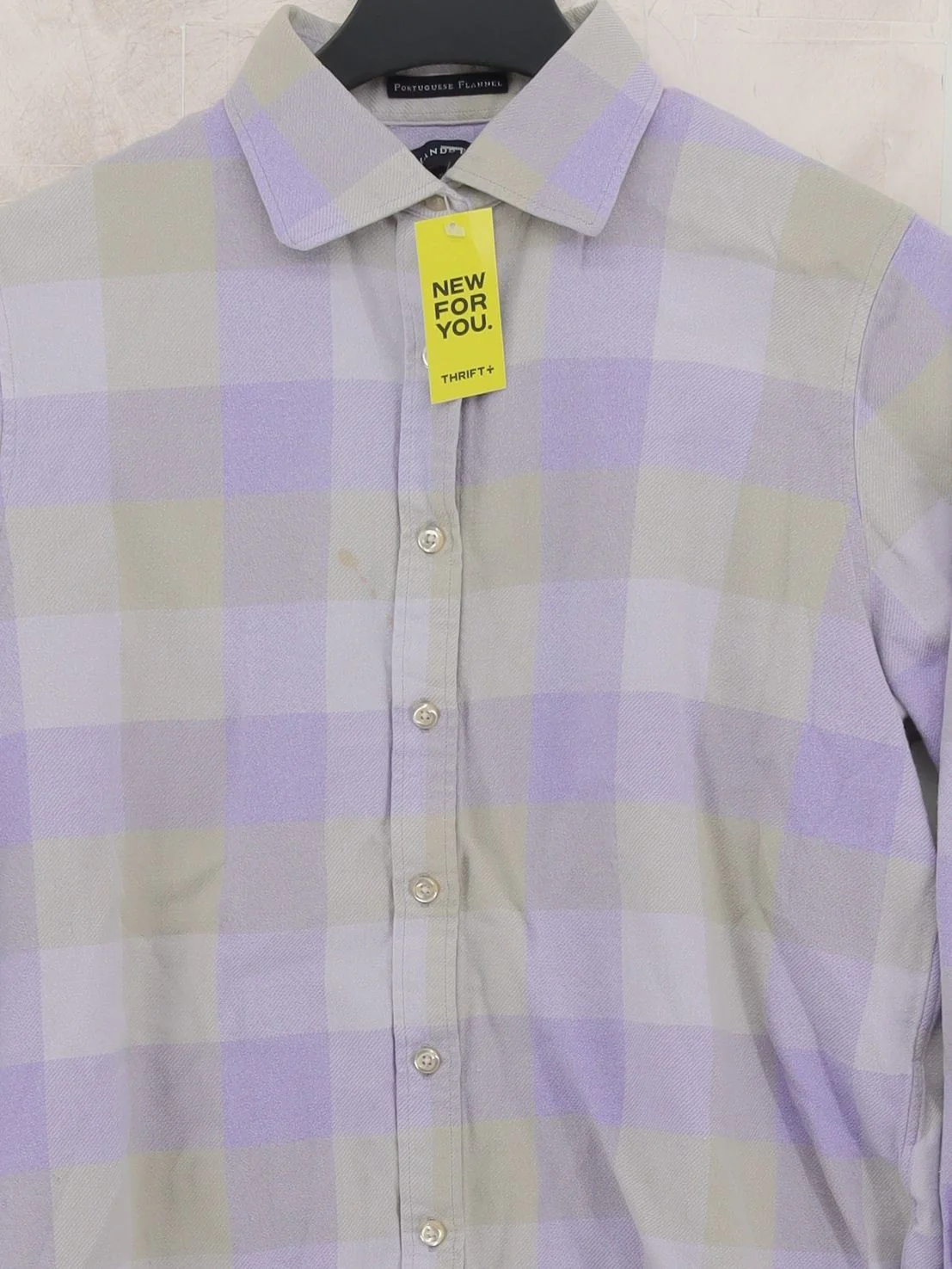 Lands End Men's Shirt M Multi Checkered 100% Cotton Basic - Image 3