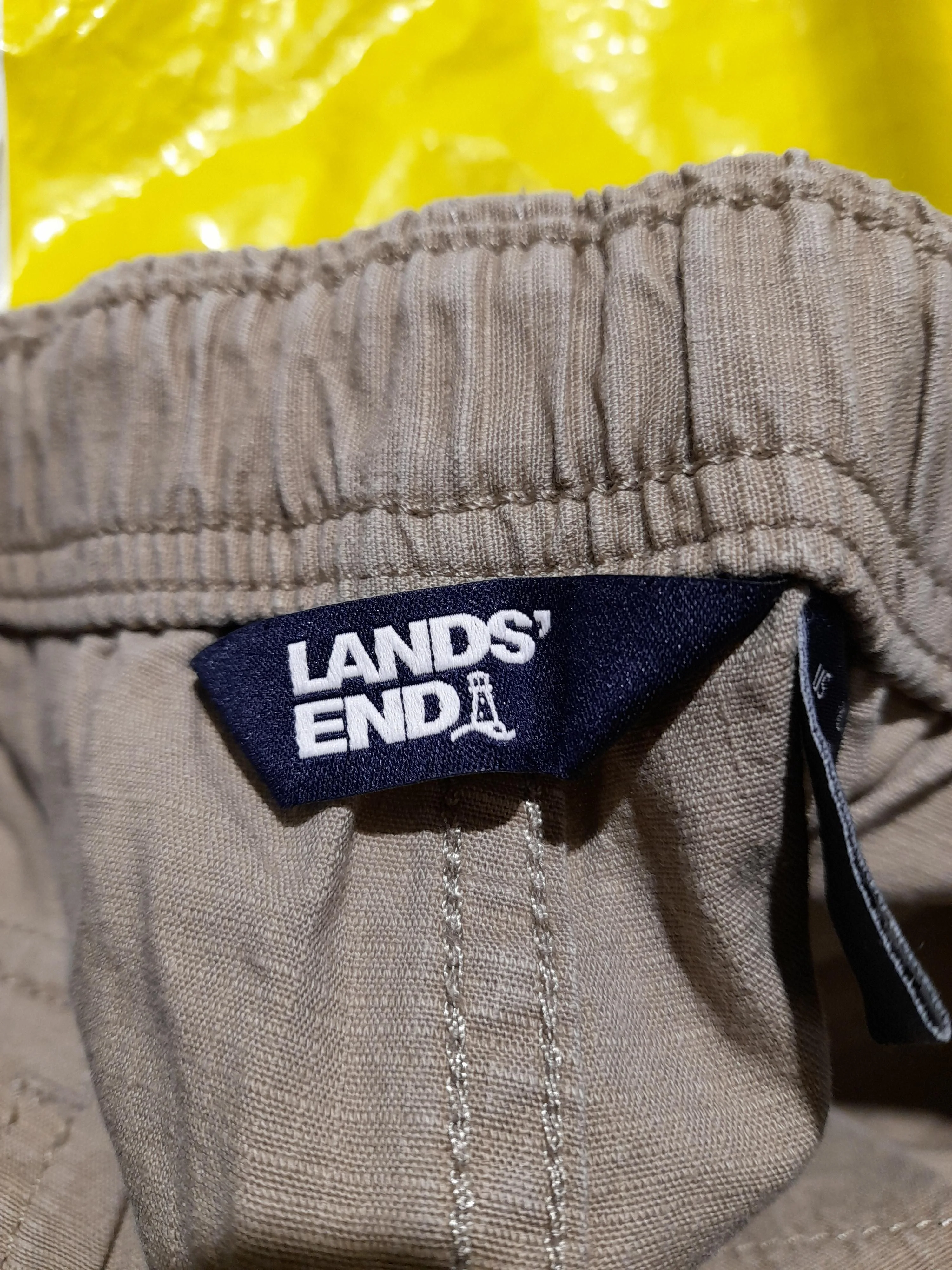Lands End Men's Shorts XL Tan 100% Cotton Chino - Image 7