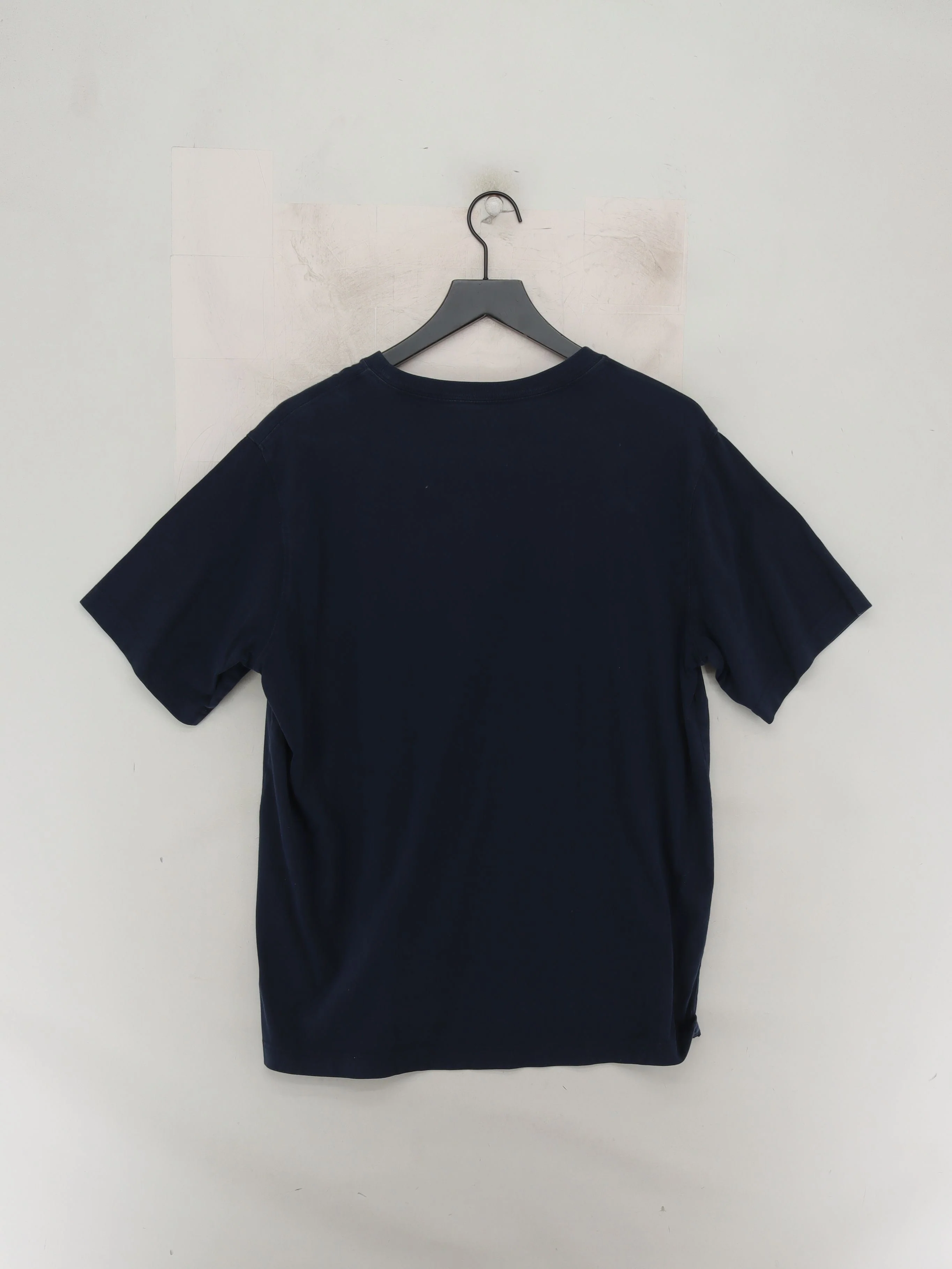Lands End Men's T-Shirt L Blue 100% Cotton Basic - Image 2