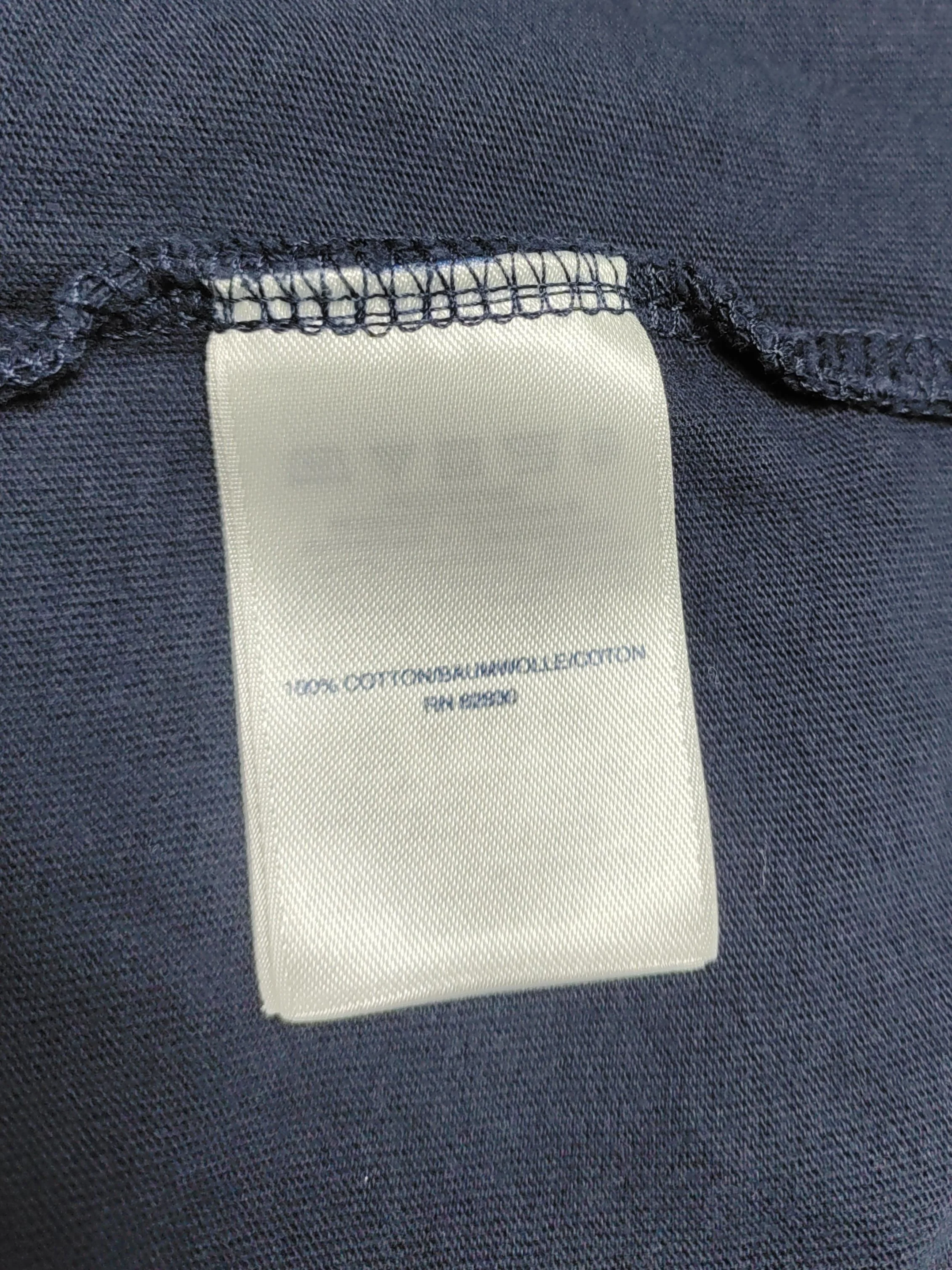 Lands End Men's T-Shirt L Blue 100% Cotton Basic - Image 6
