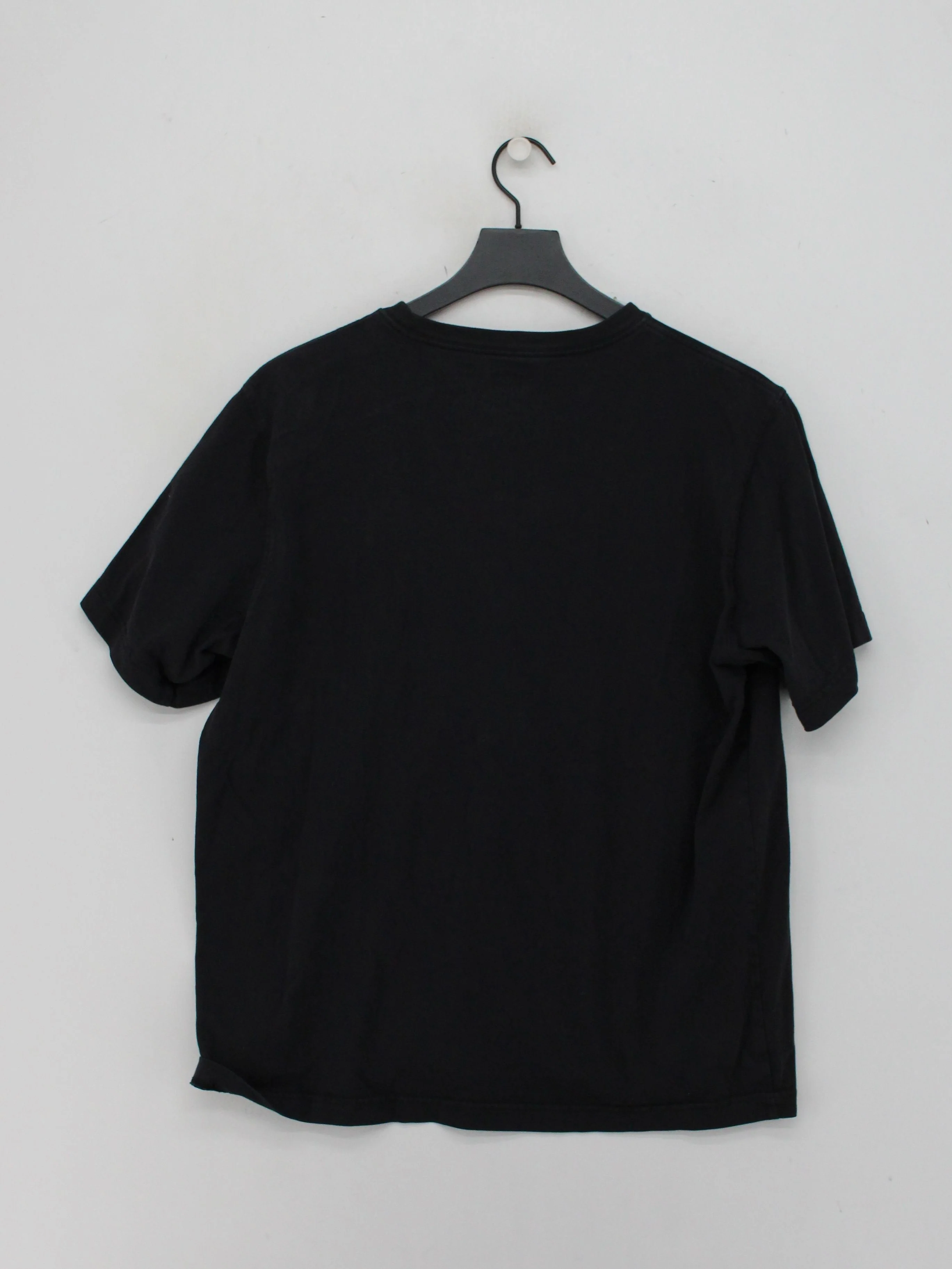 Lands End Men's T-Shirt M Black 100% Cotton Basic - Image 2