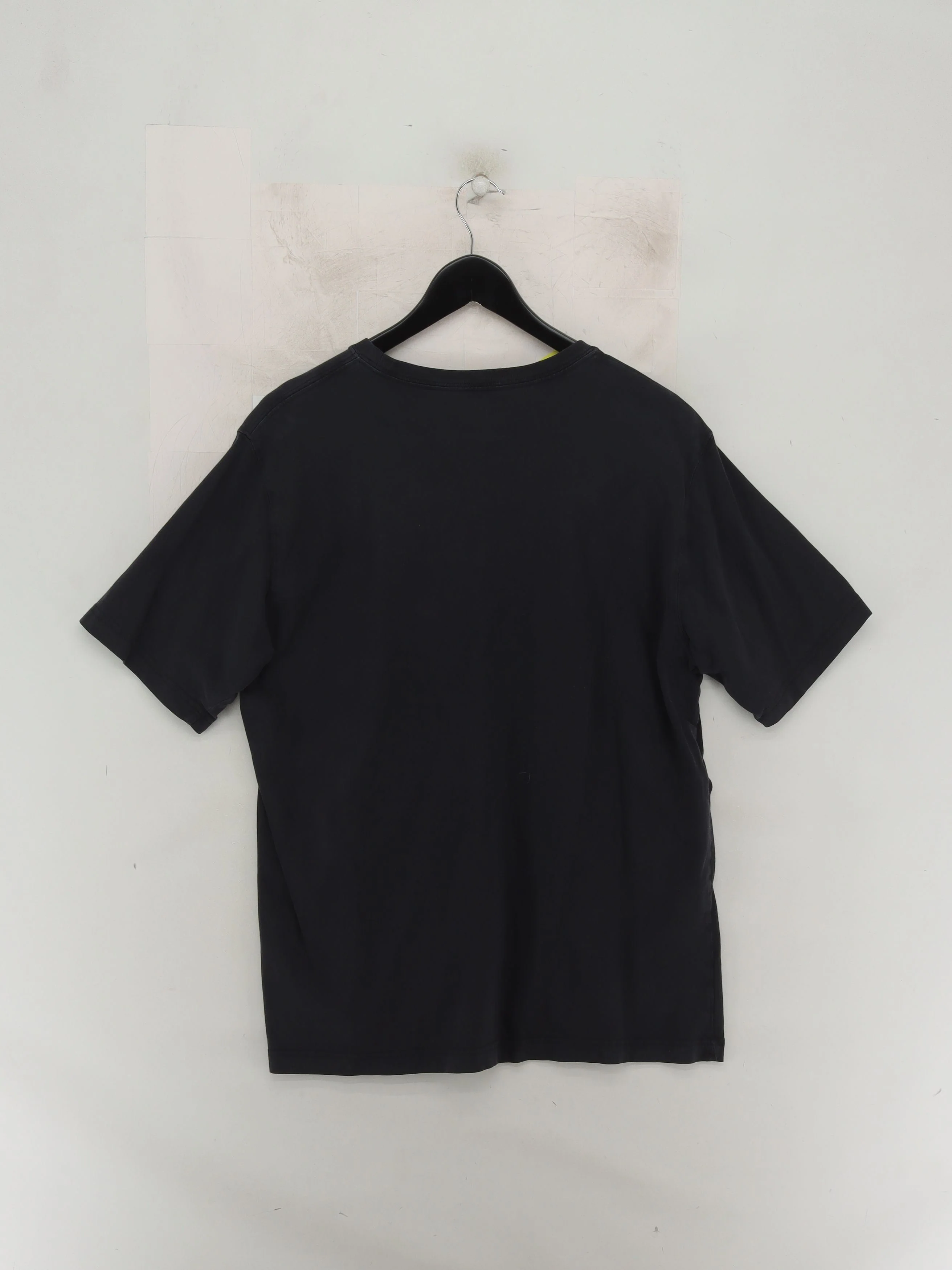 Lands End Men's T-Shirt XL Black 100% Cotton Basic - Image 2
