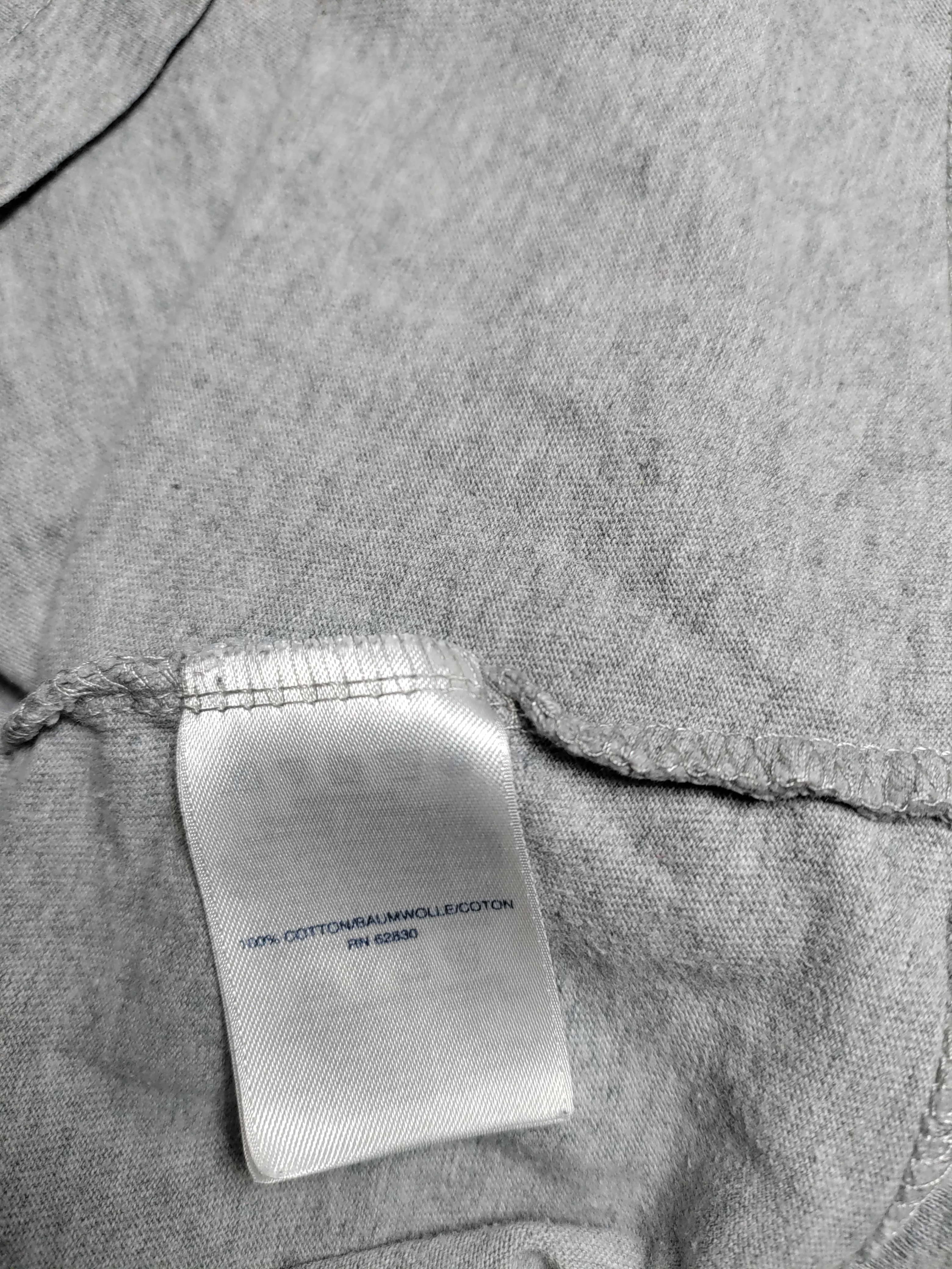 Lands End Men's T-Shirt XL Grey 100% Cotton Basic - Image 6