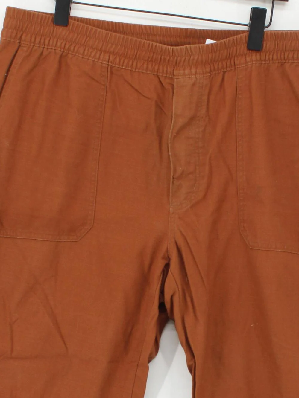 Lands End Men's Trousers XL Tan 100% Cotton Tapered Chino - Image 3