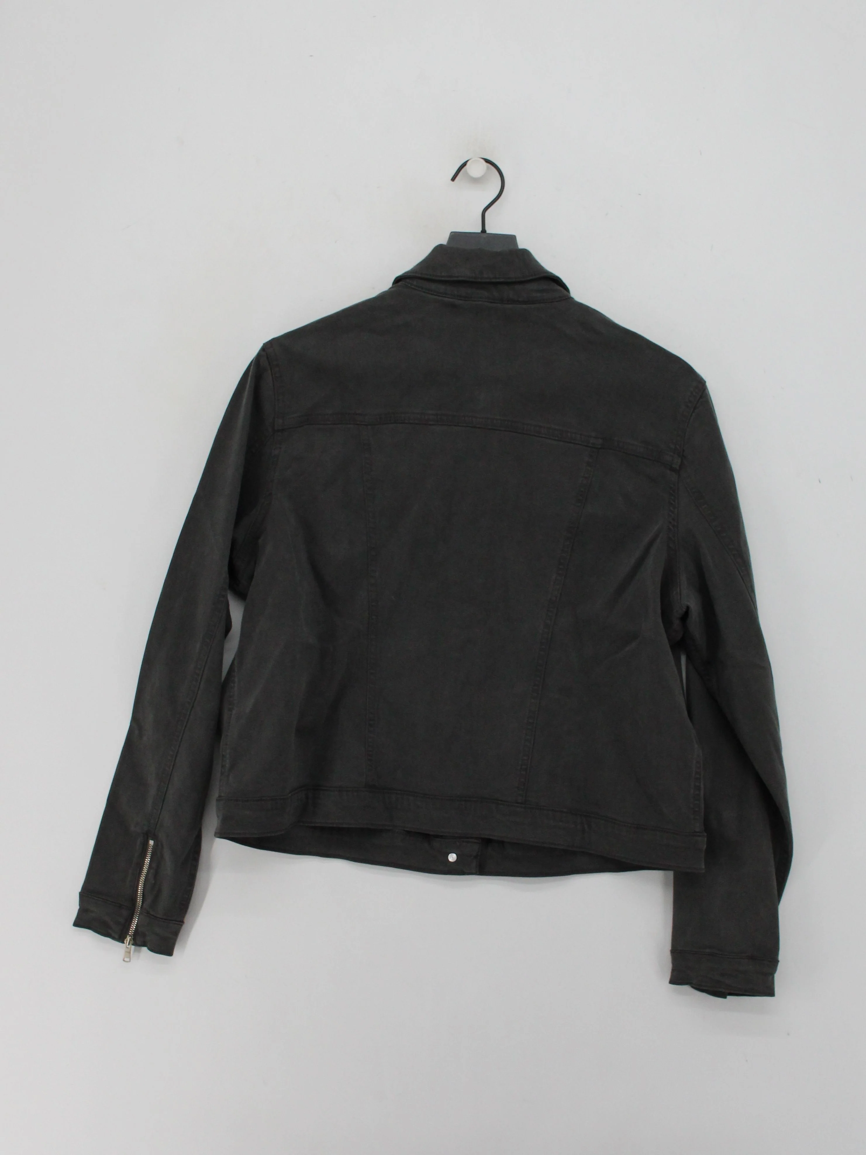 Lands End Motorcycle Jacket jacket grey - Image 2