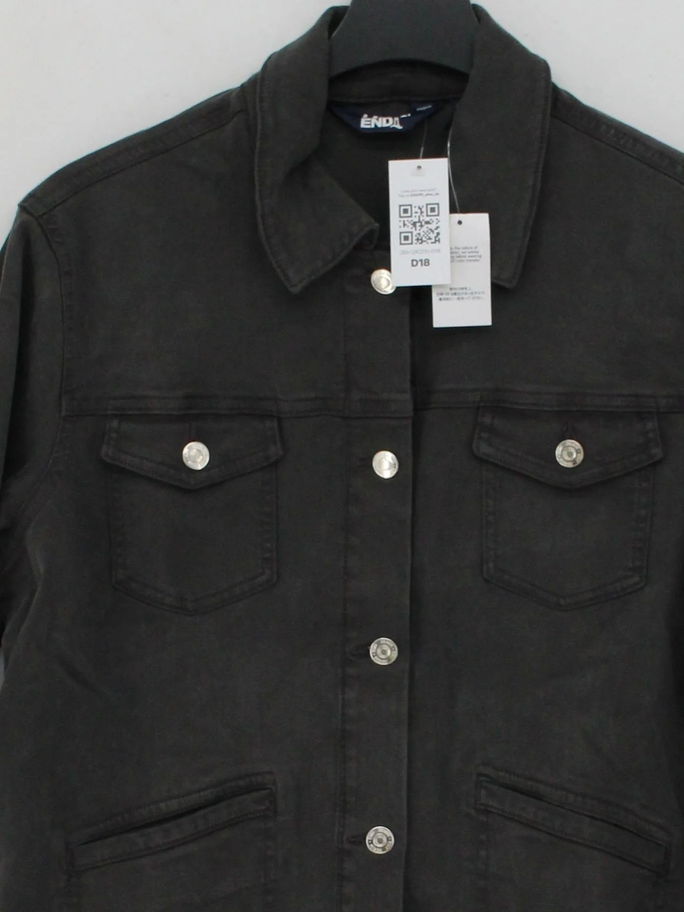 Lands End Motorcycle Jacket jacket grey - Image 3