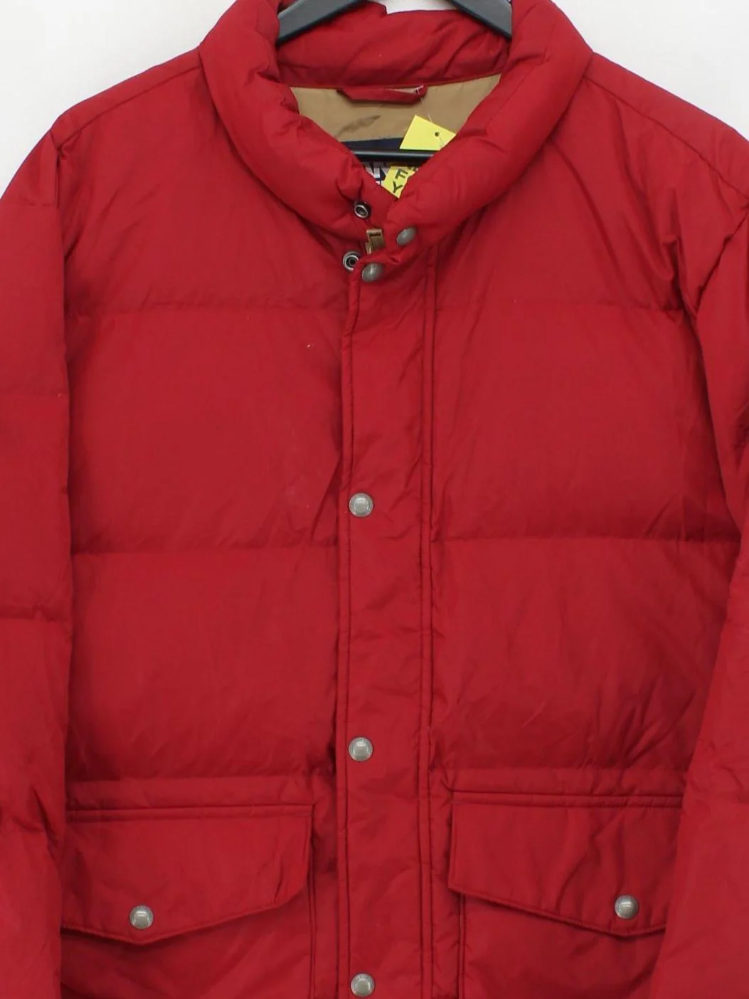 Lands End Parka jacket red - Image 3