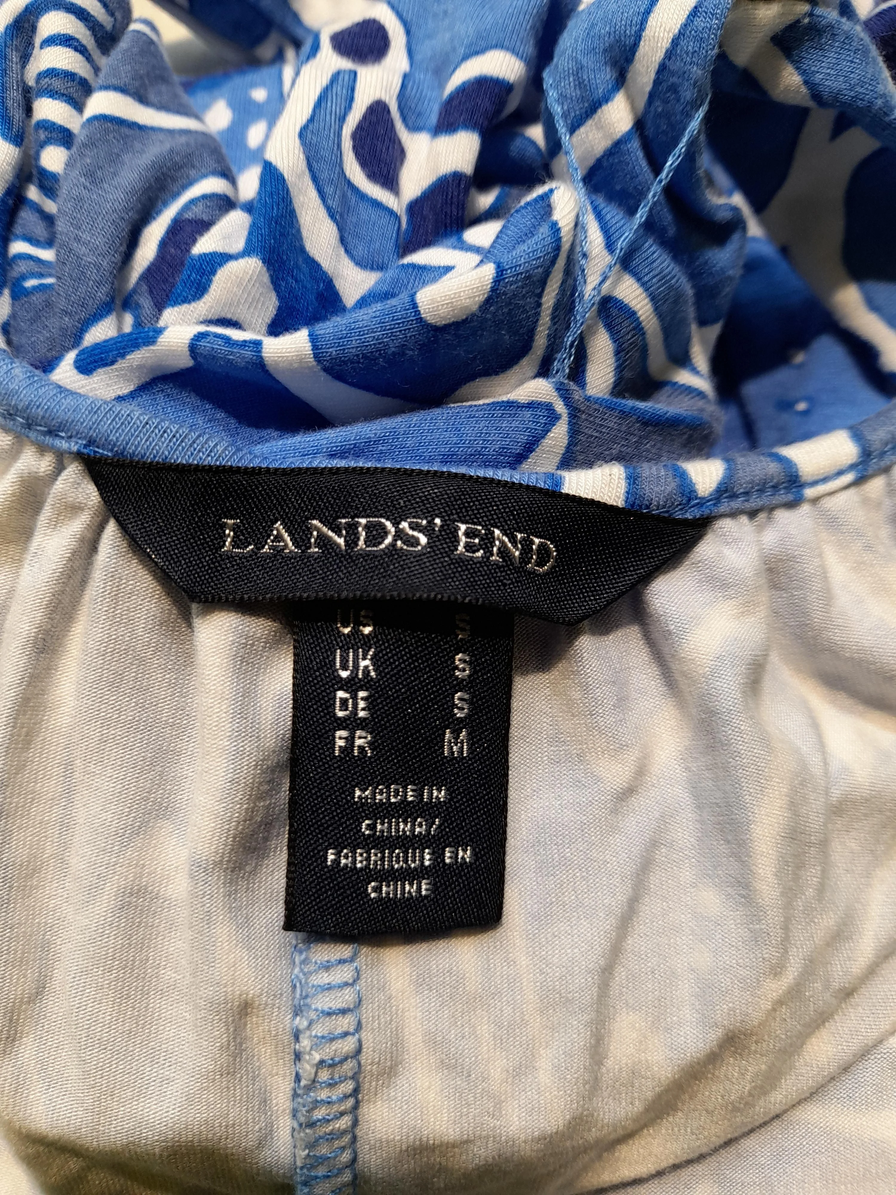 Lands End Shirt Midi Dress S in Blue - Image 5