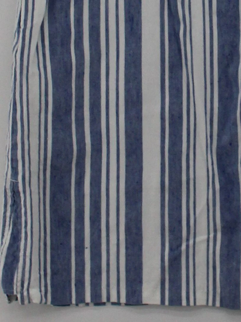 Lands End Shirt Mini Dress UK12 in Blue - Image 4