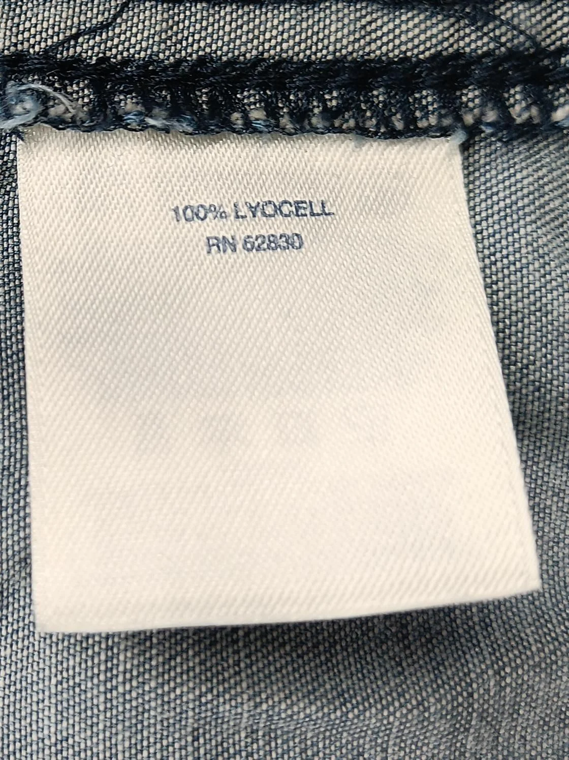 Lands End Shirt Mini Dress UK14 in Blue - Image 6