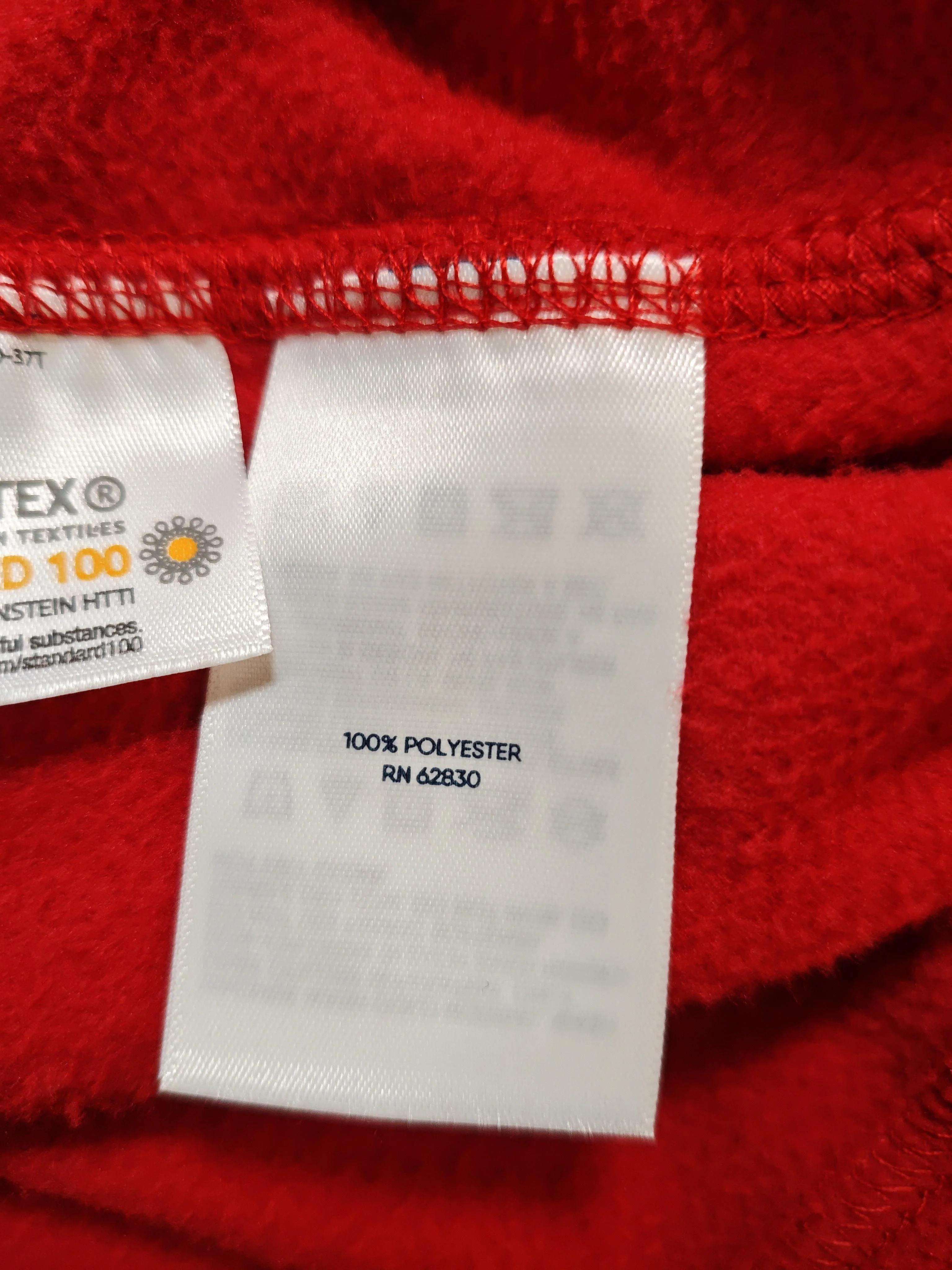 Lands End Windbreaker jacket red - Image 6
