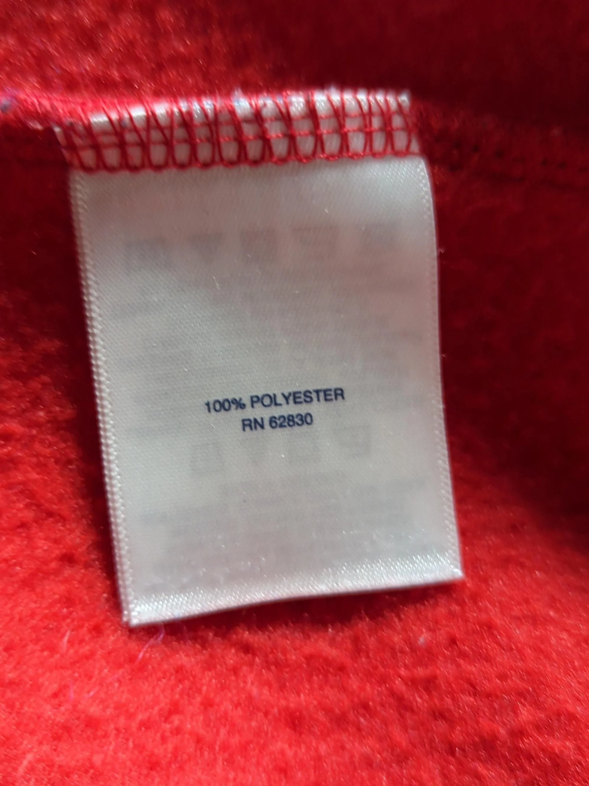 Lands End Women's Blazer S Red 100% Polyester Overcoat - Image 7